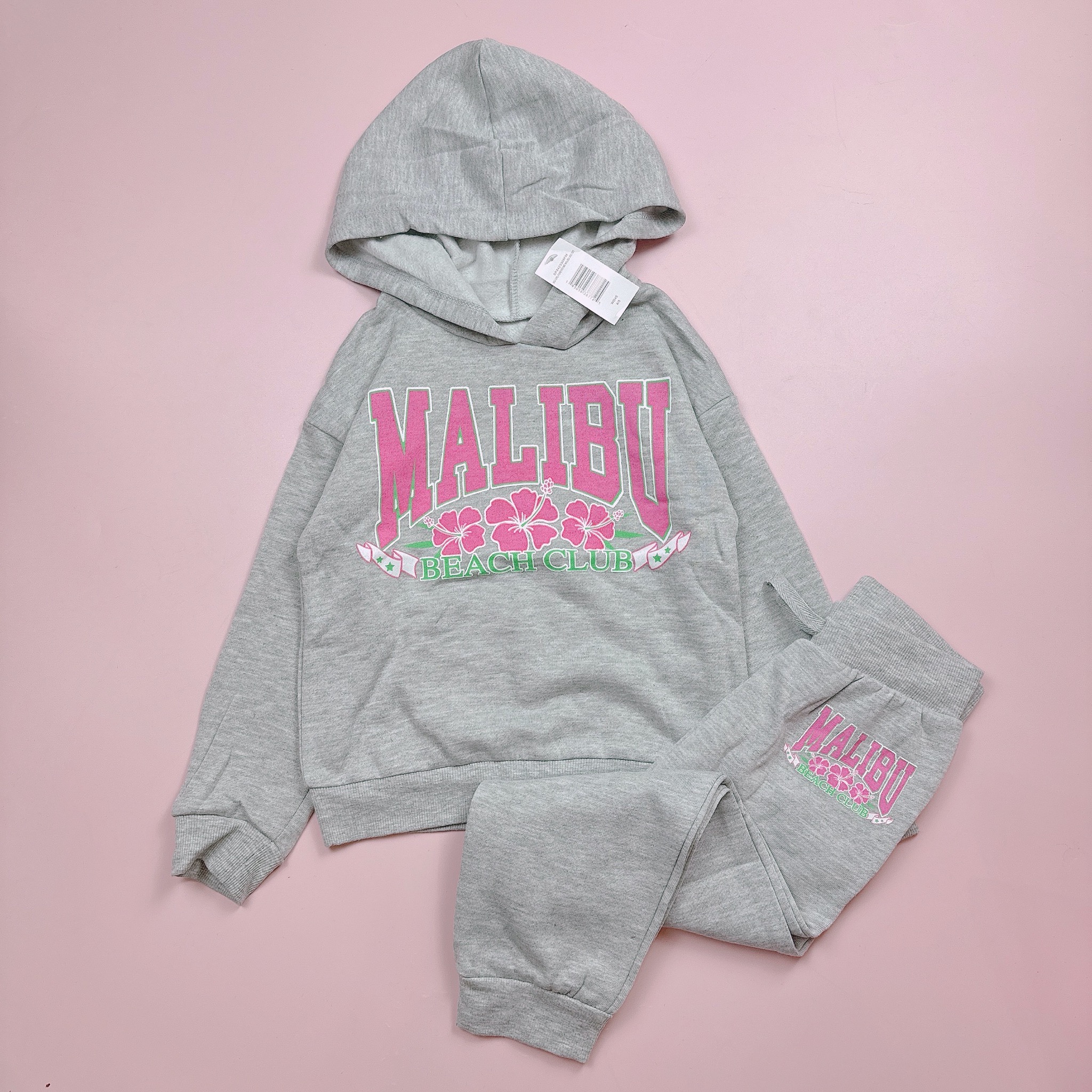 Bộ nỉ bông mỏng mềm Forever Me 3 màu Bé Gái size 5 - 18y