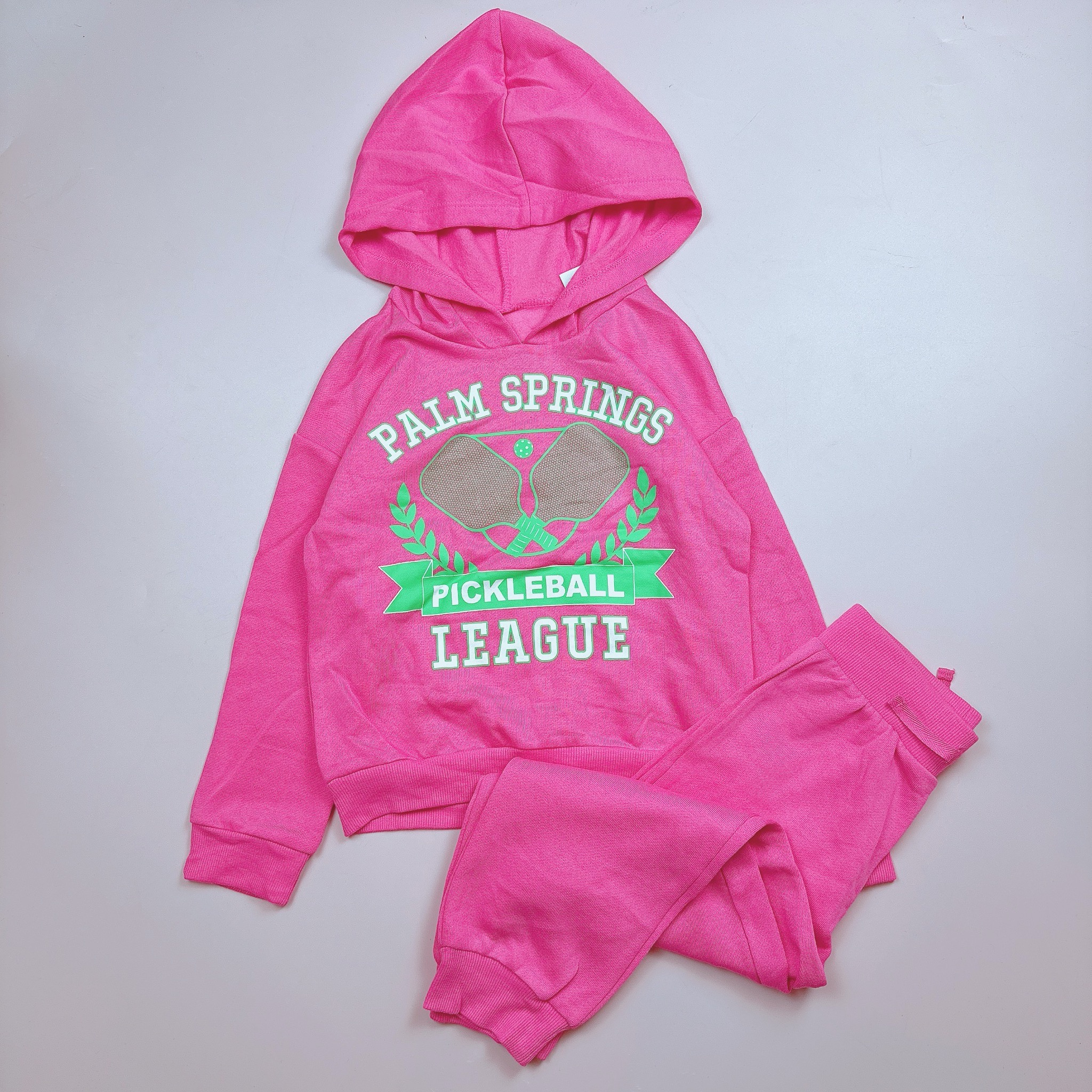 Bộ nỉ bông mỏng mềm Forever Me 3 màu Bé Gái size 5 - 18y