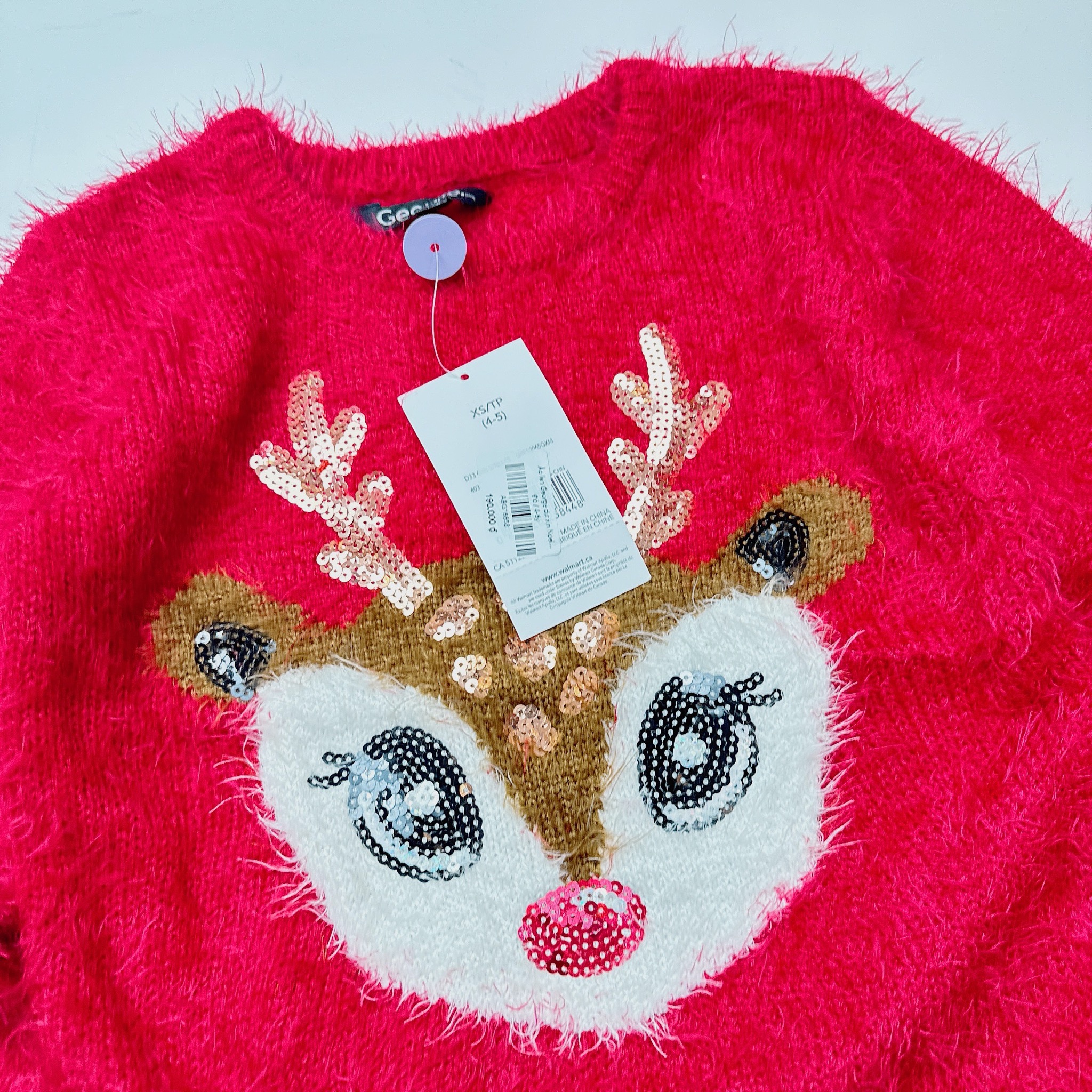 Áo len George dư xịn Noel nhiều màu cho bé size 5-16y
