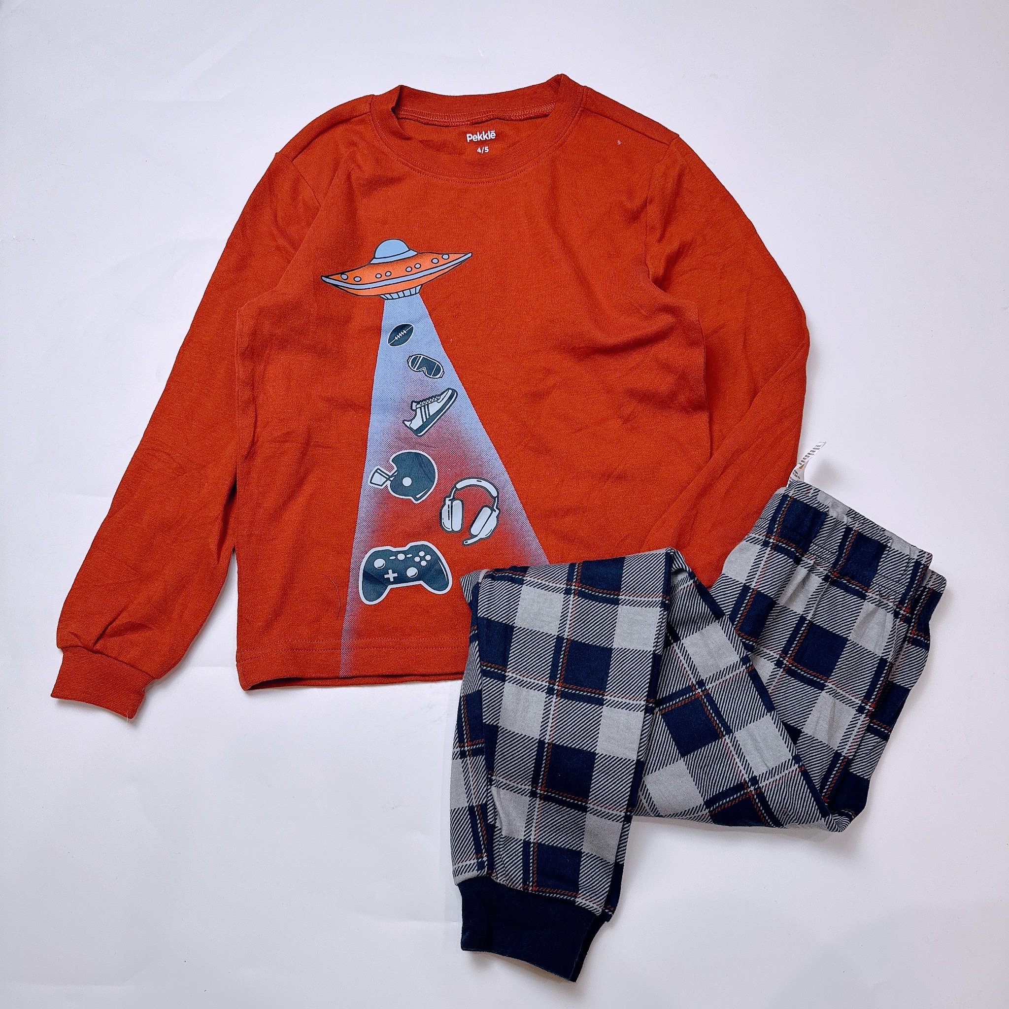 Bộ cotton Pekkle dư xịn bé trai size 2-12y