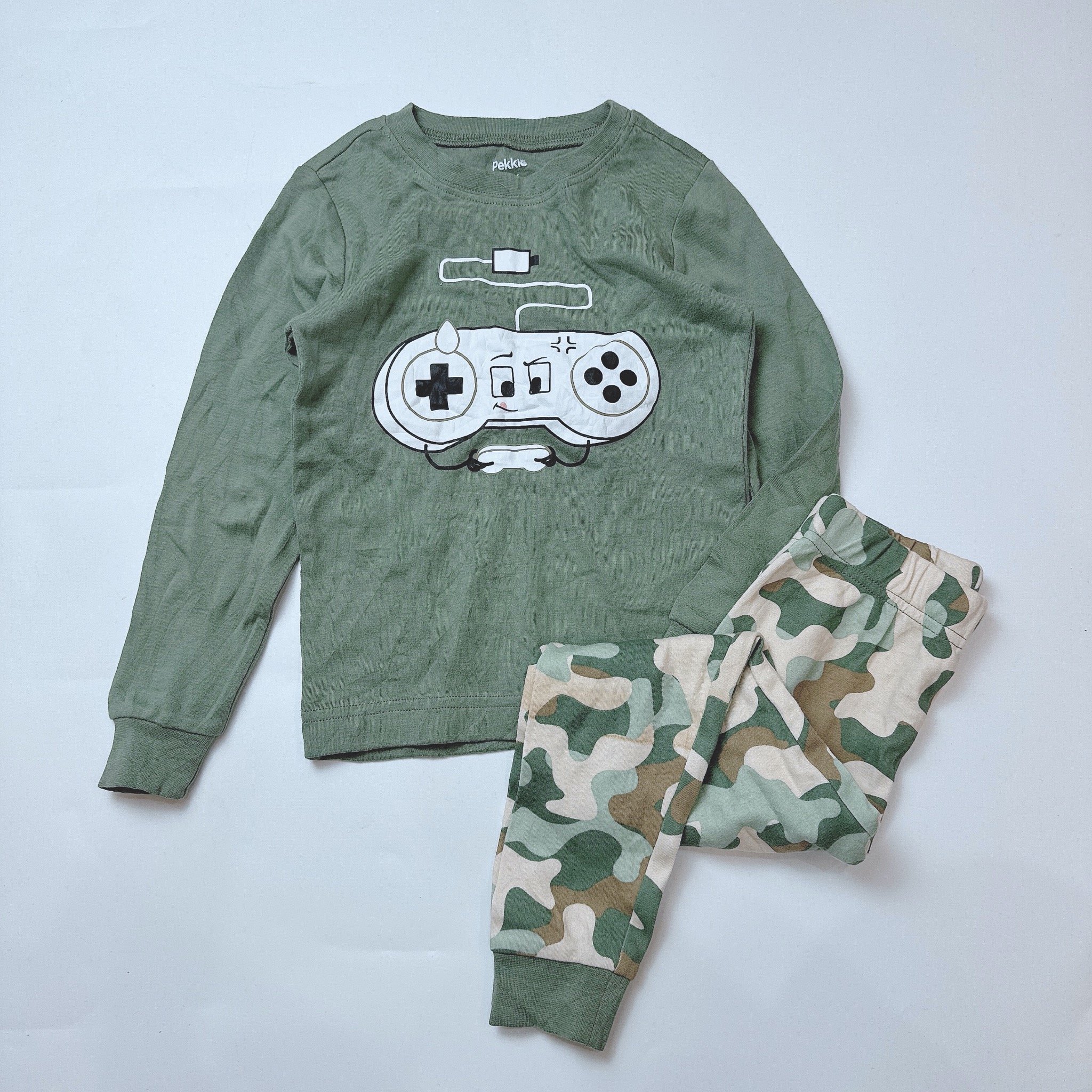Bộ cotton Pekkle dư xịn bé trai size 2-12y