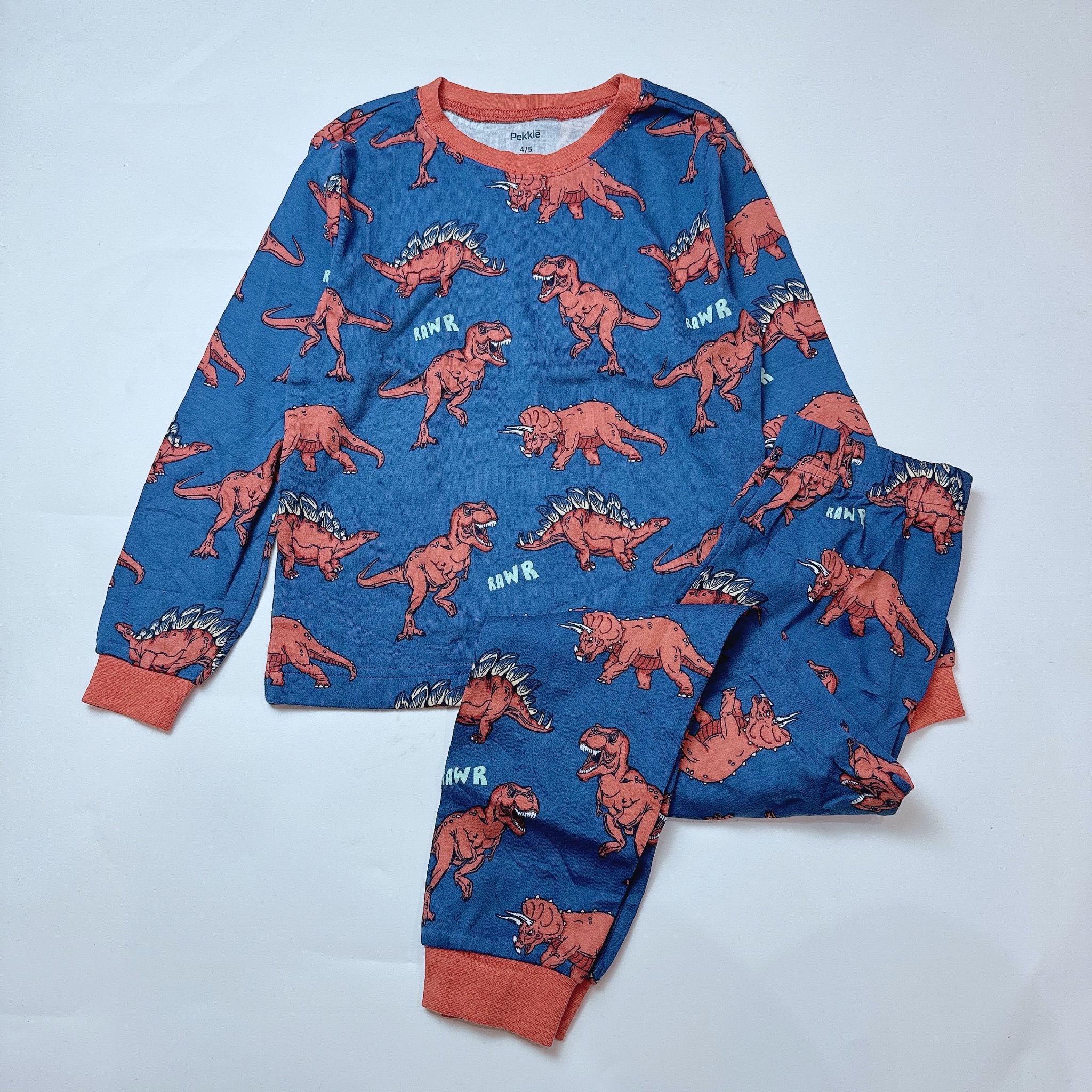 Bộ cotton Pekkle dư xịn bé trai size 2-12y