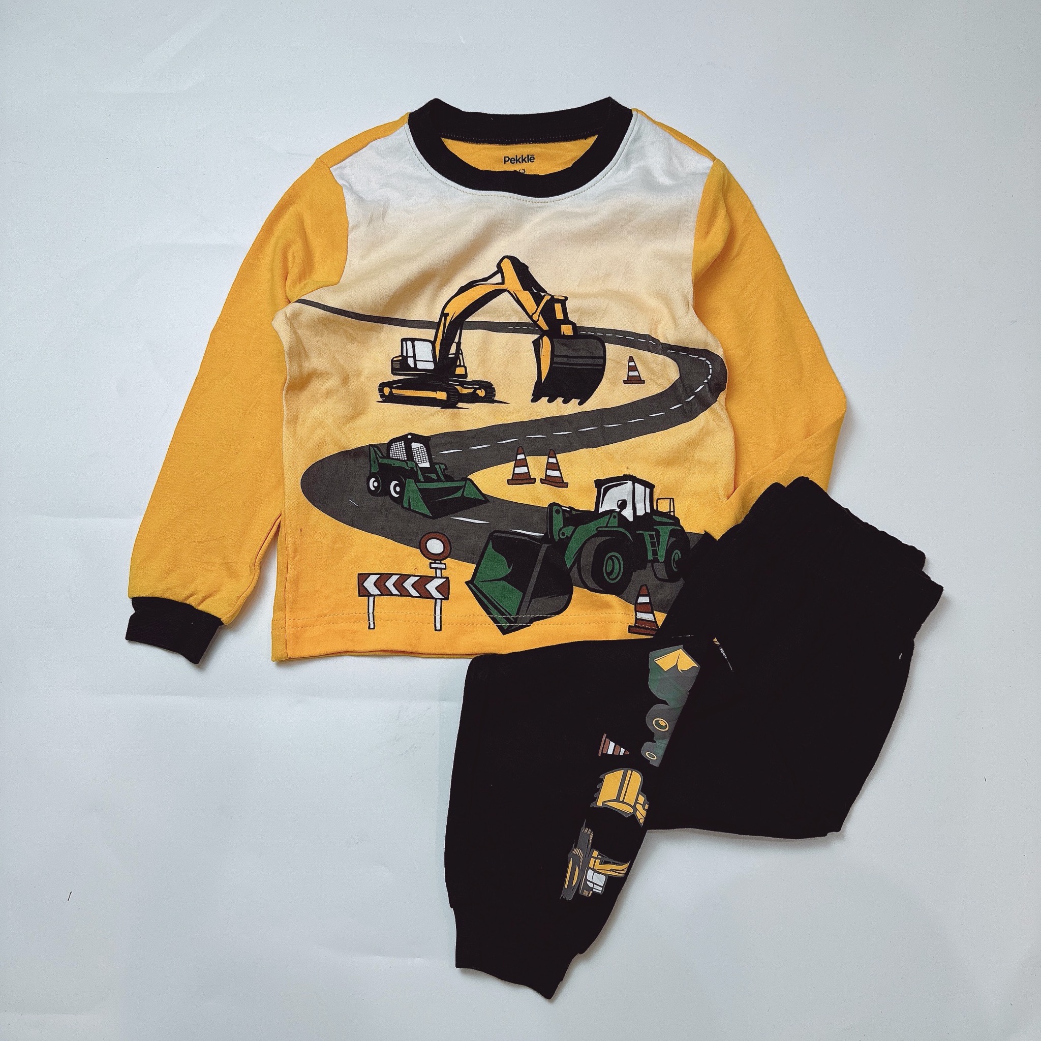 Bộ cotton Pekkle dư xịn bé trai size 2-12y