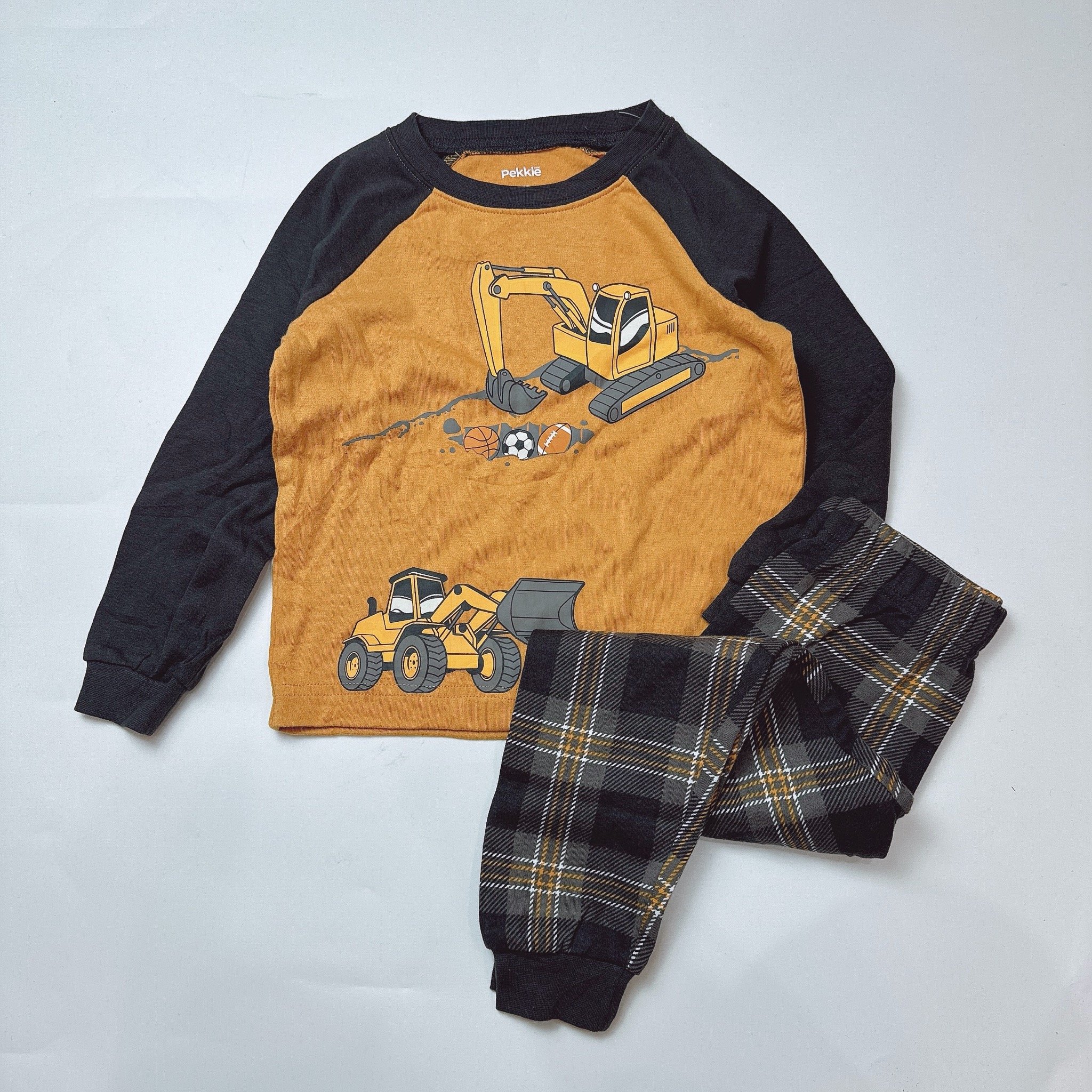 Bộ cotton Pekkle dư xịn bé trai size 2-12y