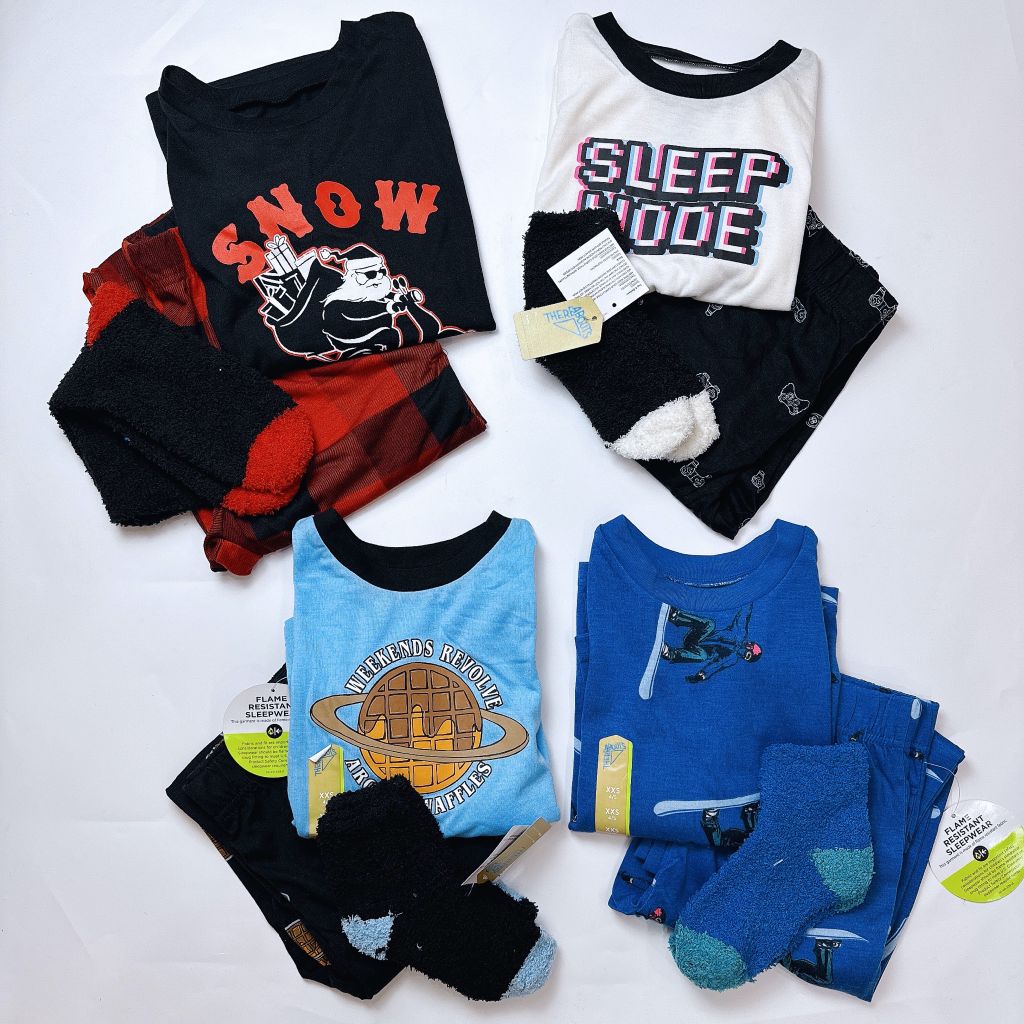 Set pyjama nhiều màu BT size 5-22y