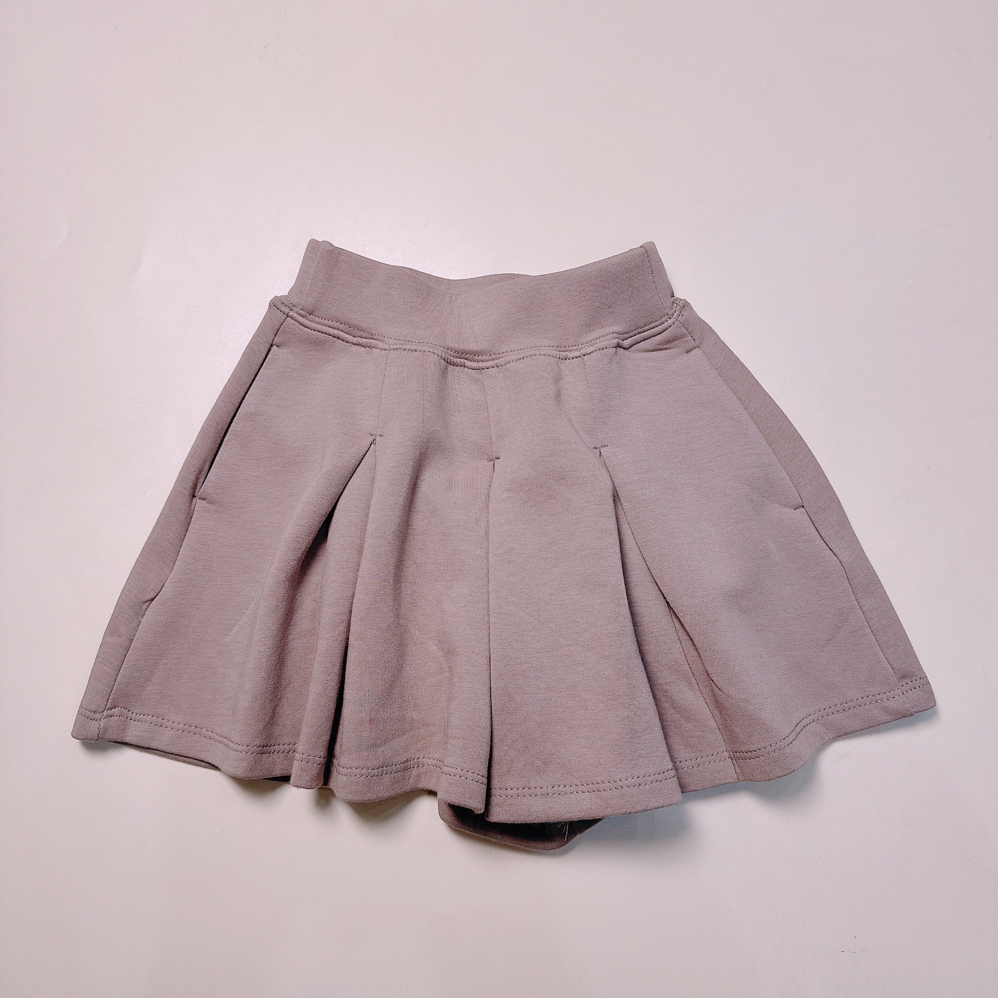 Quần váy xếp ly vải thun mềm nhiều màu cho bé gái size 110-160