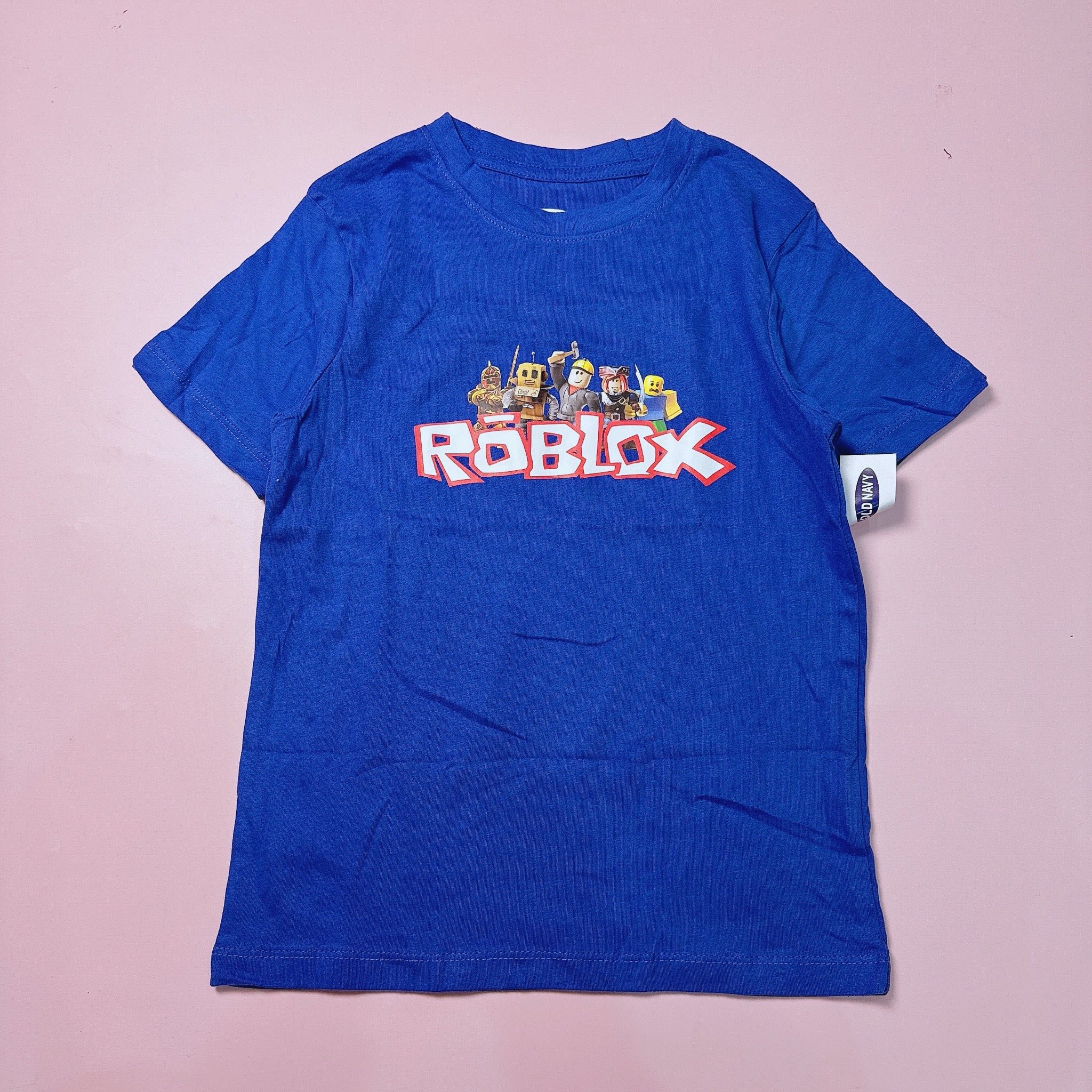 Áo cotton ONV hoạ tiết Roblox, Minecraft nhiều màu cho bé trai size 5-18y