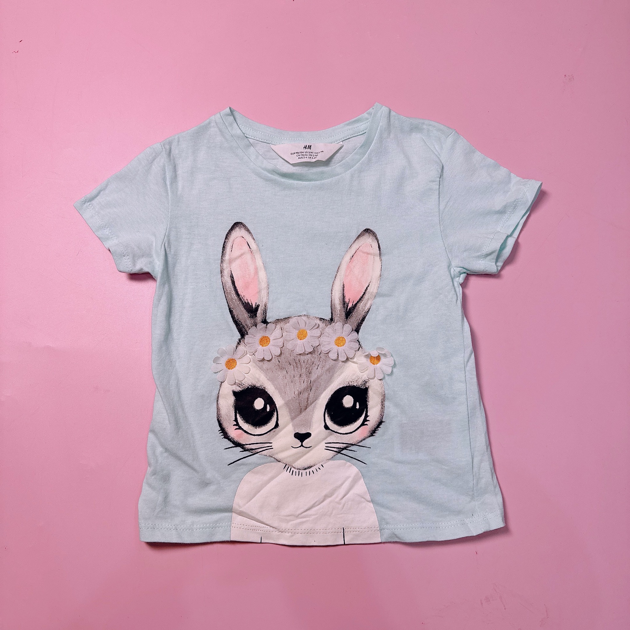 Áo cotton HM nhiều màu cho bé size 2-10y