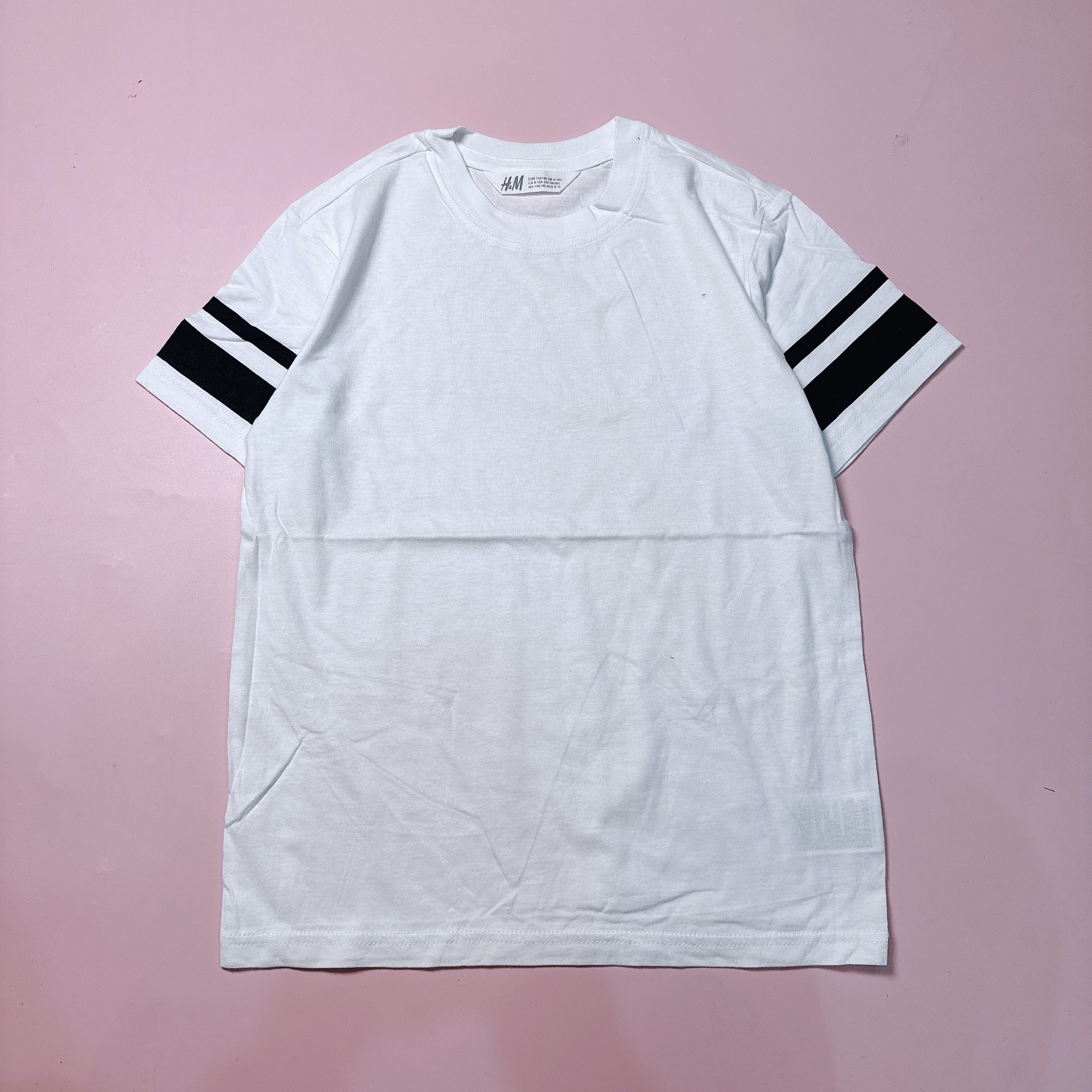 Áo cotton HM dòng đại nhiều màu cho bé trai size 8-14y