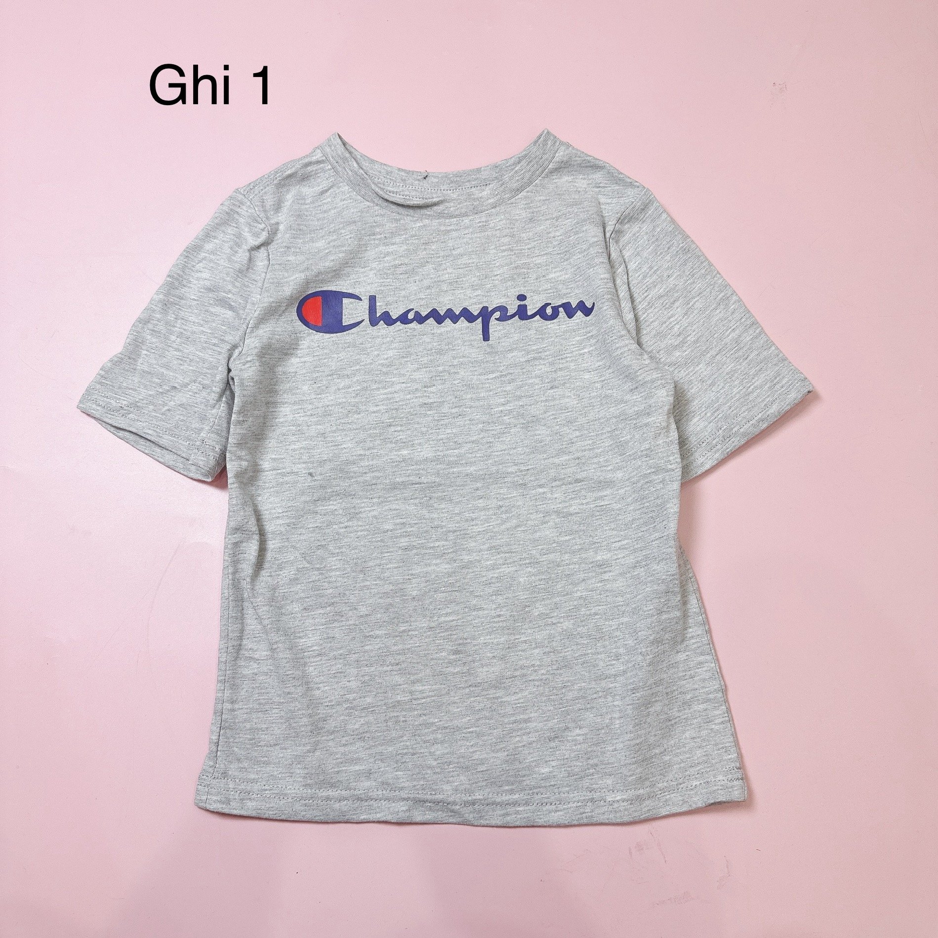 Áo cotton Cham.pion dư xịn nhiều màu cho bé trai size 2-16y