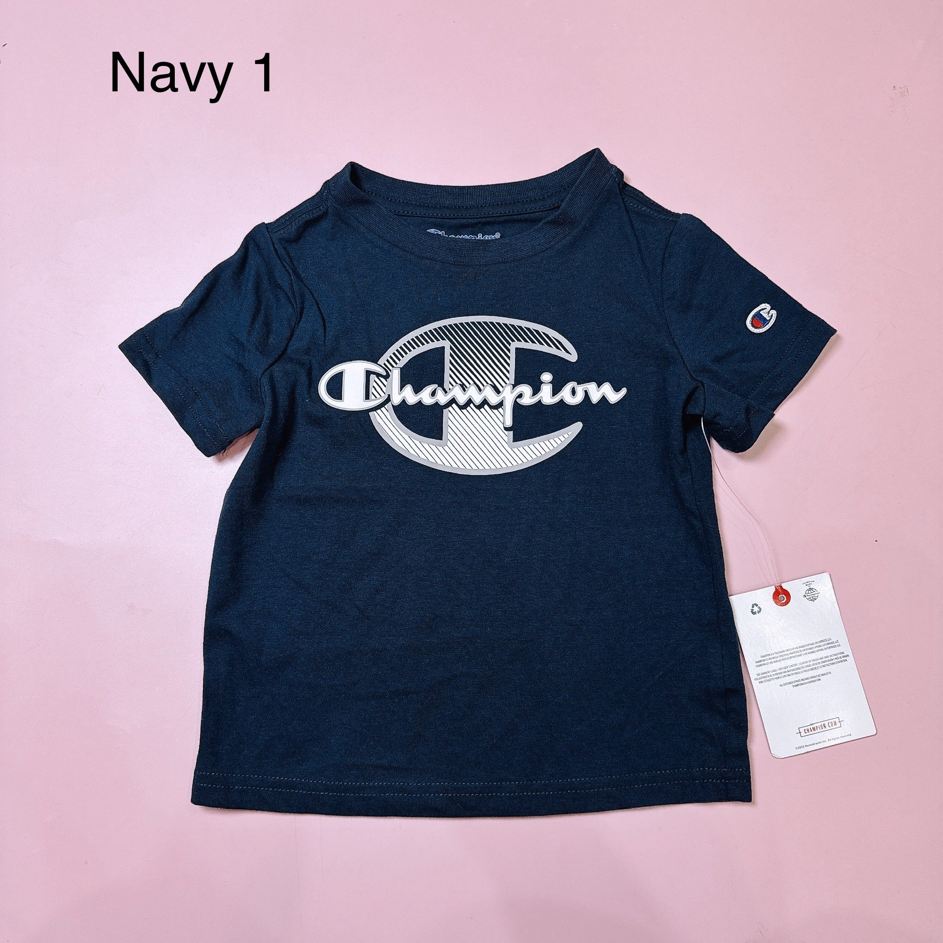 Áo cotton Cham.pion dư xịn nhiều màu cho bé trai size 2-16y