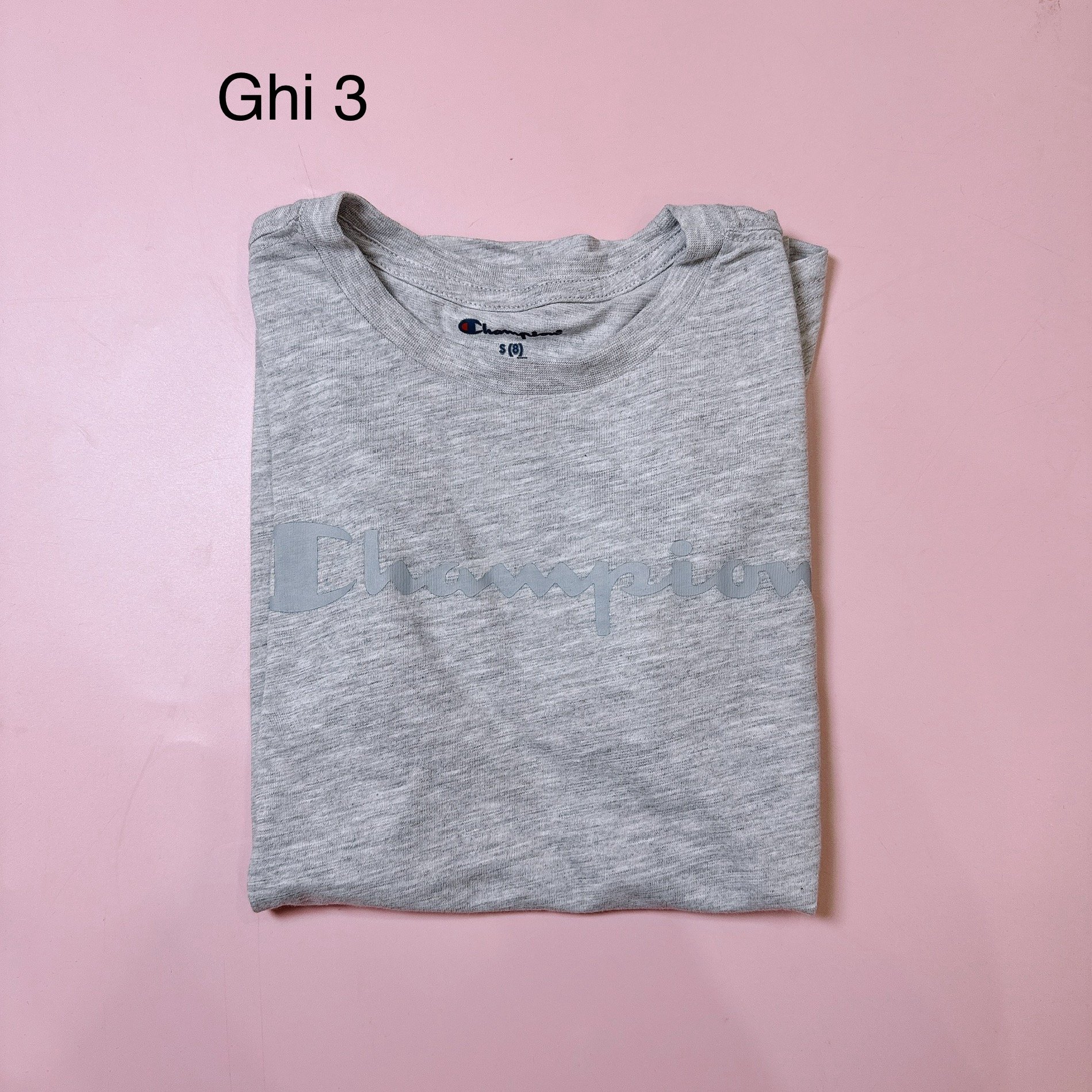Áo cotton Cham.pion dư xịn nhiều màu cho bé trai size 2-16y