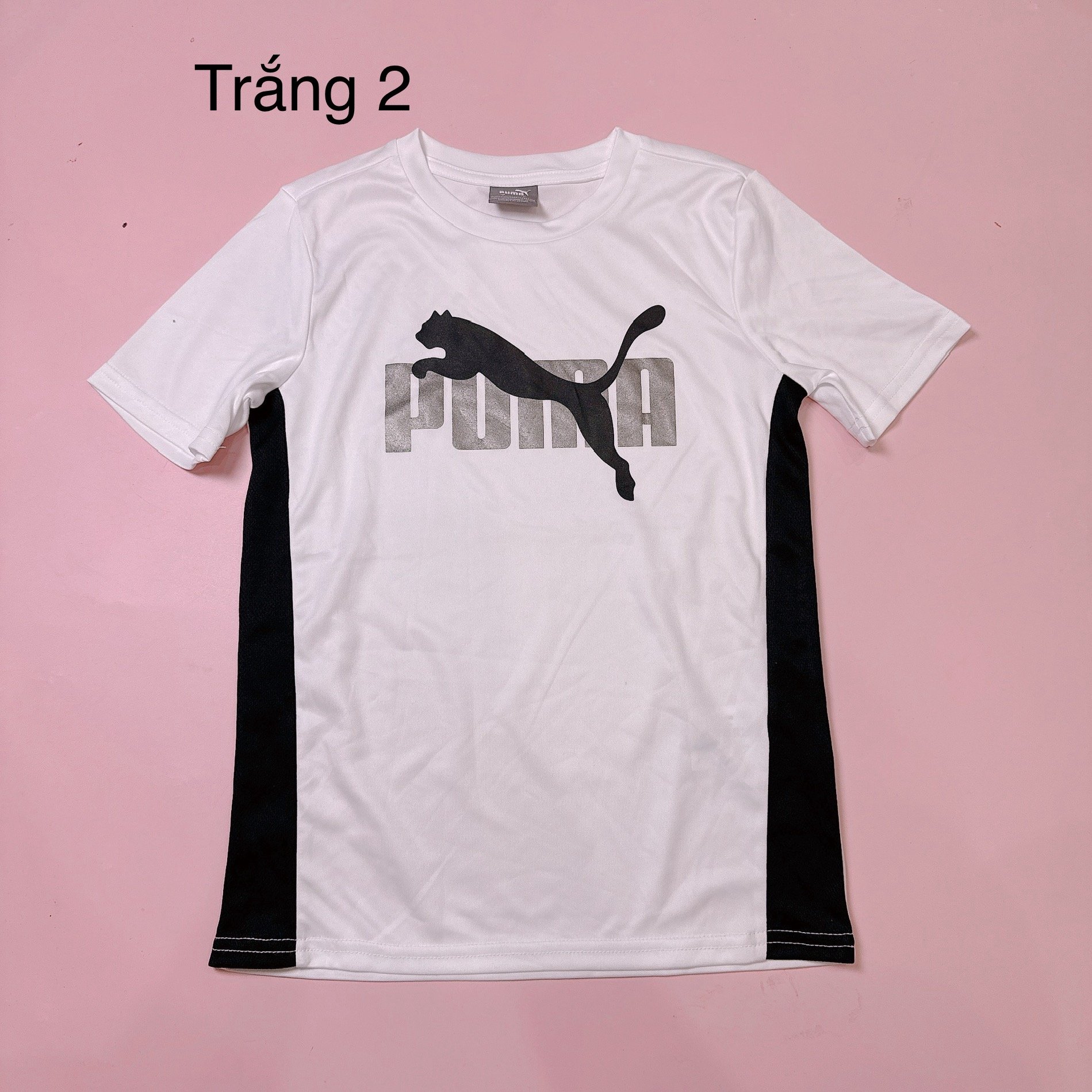 Áo thun thể thao P.u.m.a dư xịn nhiều màu bé trai