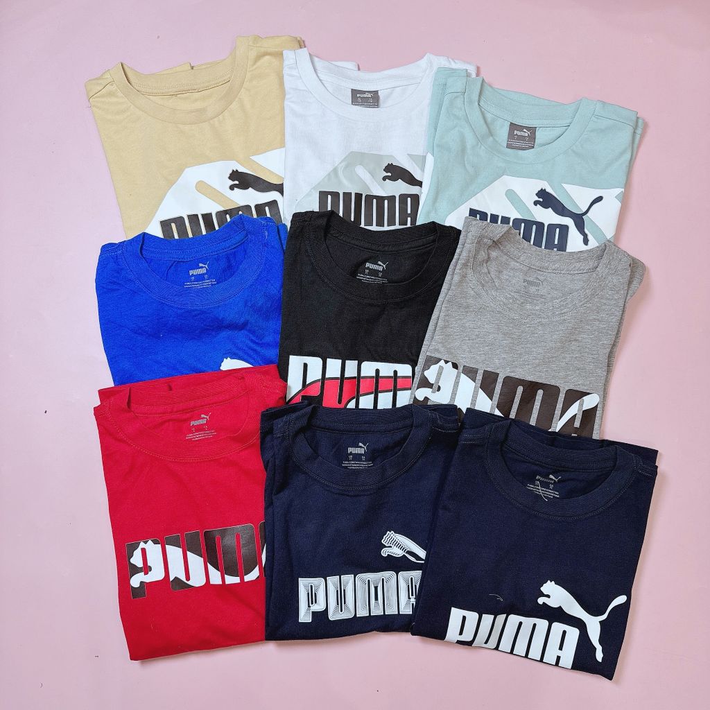 Áo cotton P.u.m.a dư xịn nhiều màu cho bé trai