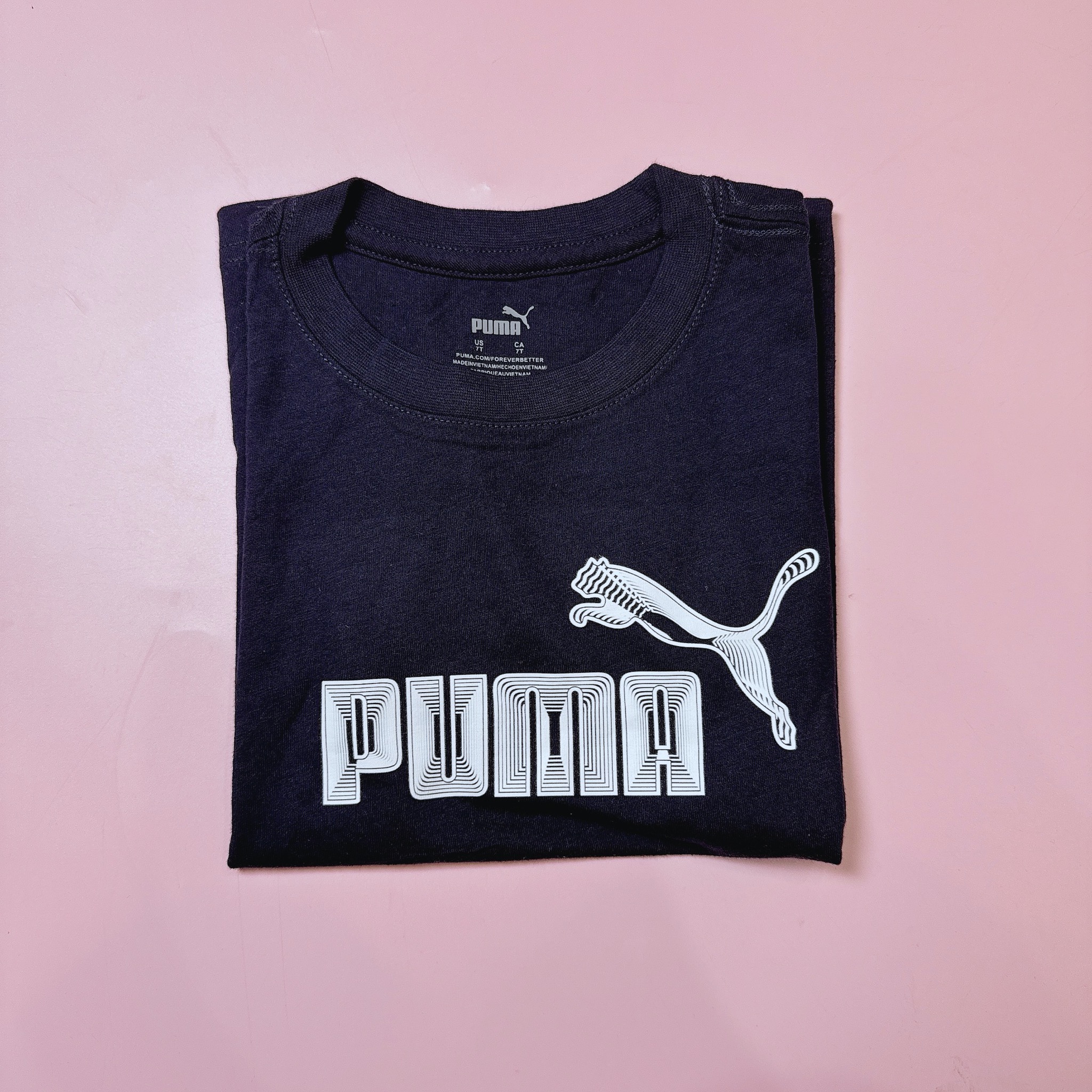 Áo cotton P.u.m.a dư xịn nhiều màu cho bé trai