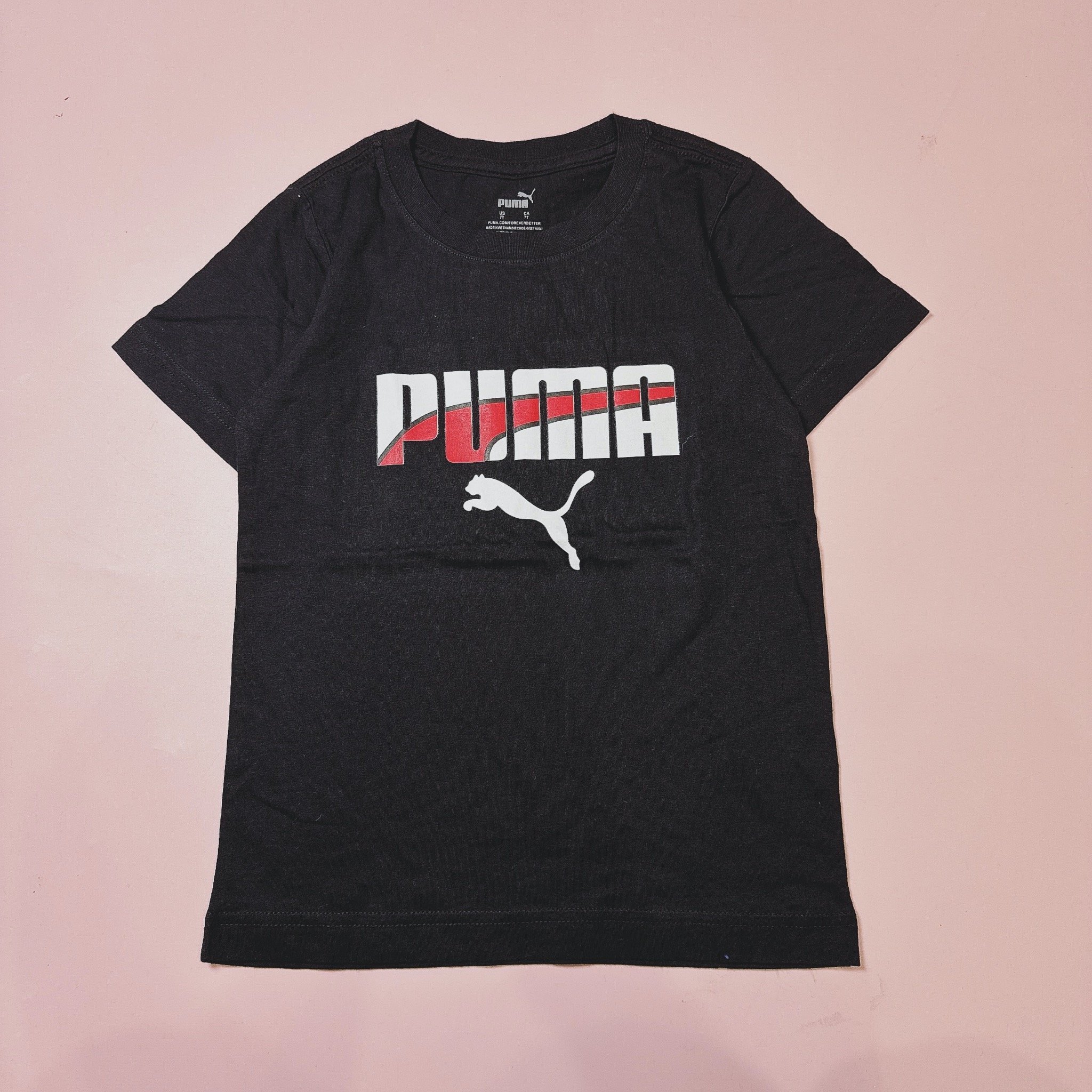 Áo cotton P.u.m.a dư xịn nhiều màu cho bé trai