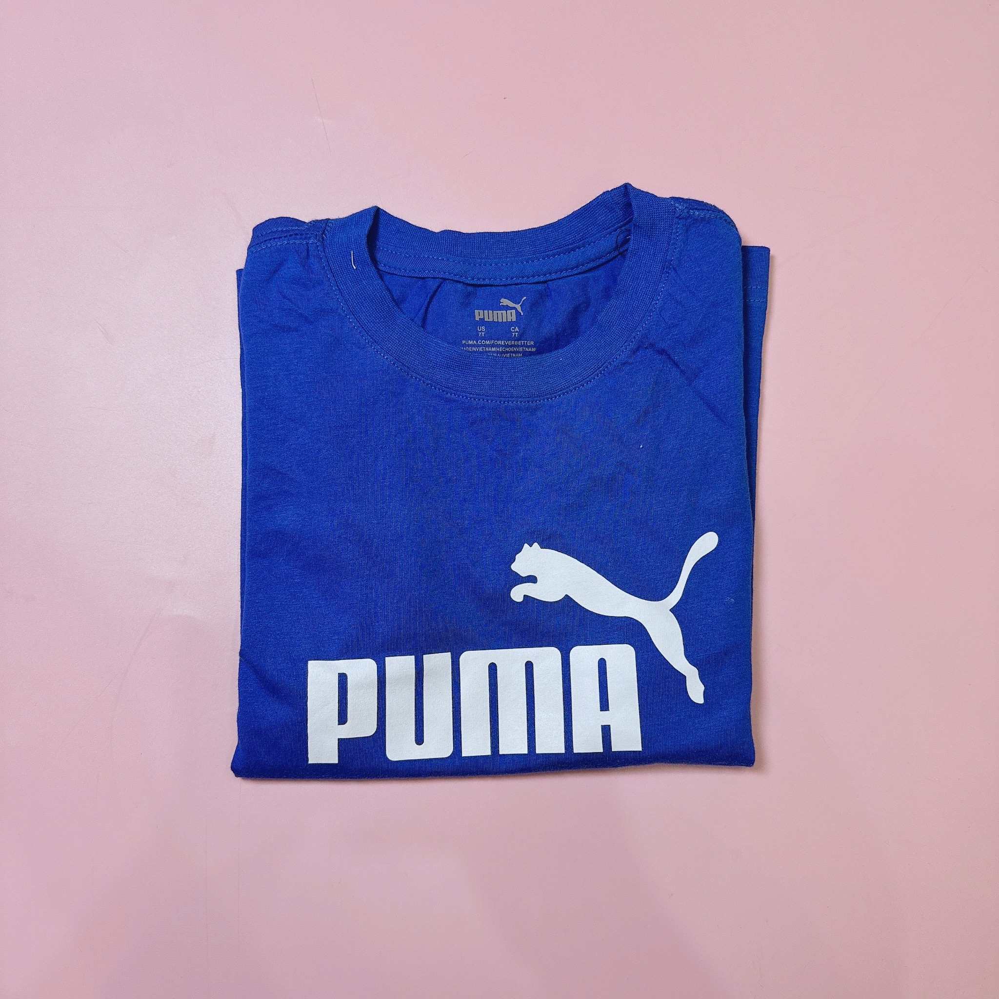 Áo cotton P.u.m.a dư xịn nhiều màu cho bé trai
