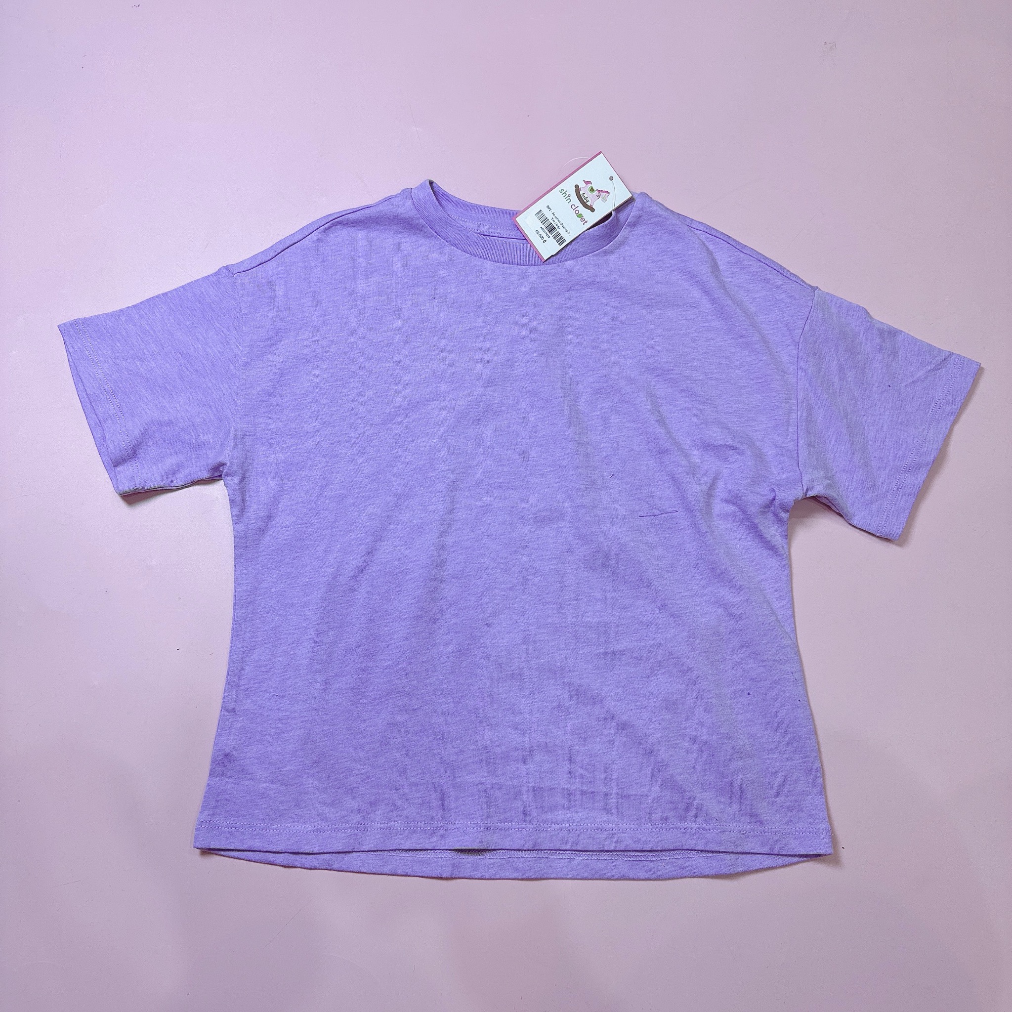 BM2 - Áo cotton Croptop GGJJ trơn nhiều màu cho bé gái size 2-14y