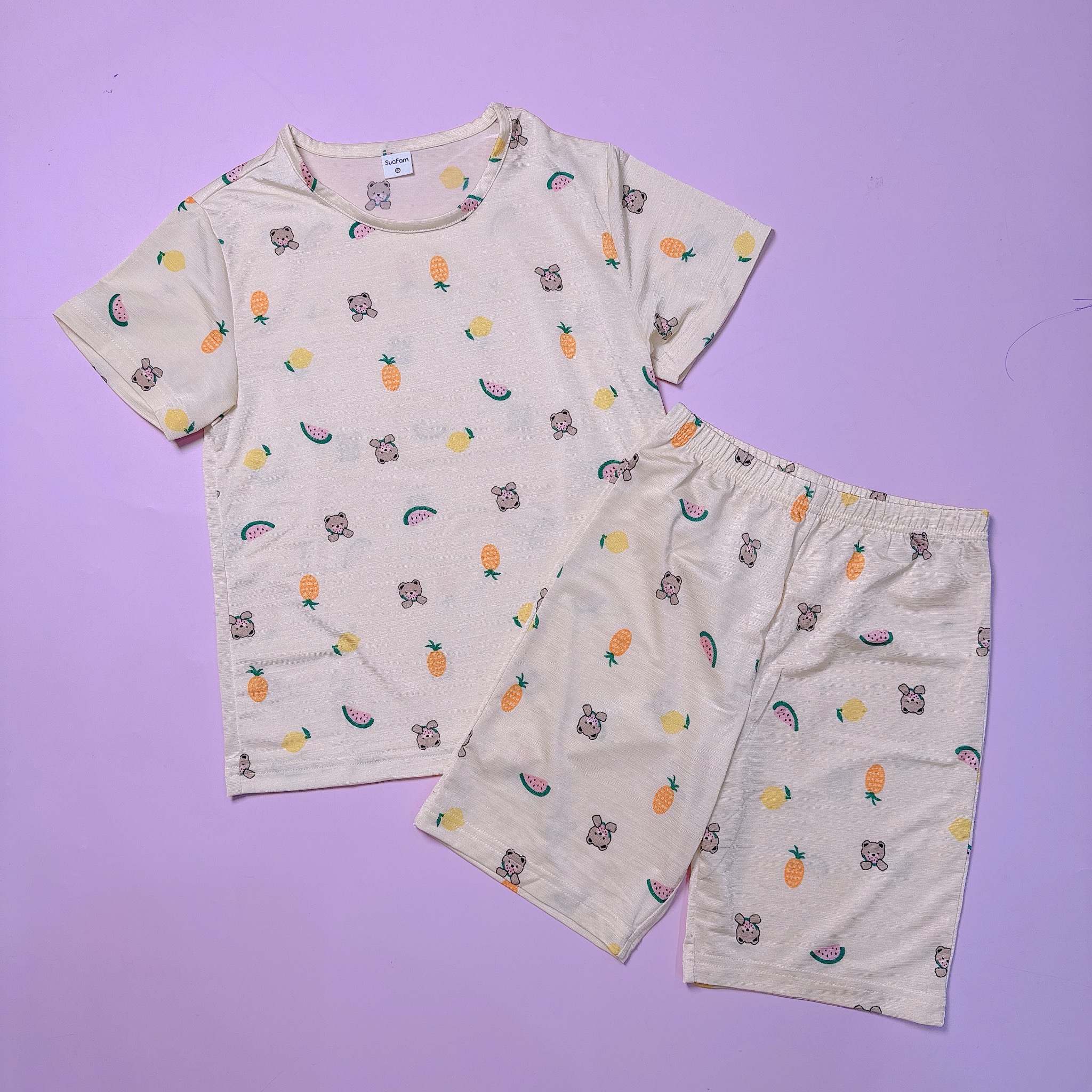 Bộ thun poly SuaFam xuất Hàn nhiều màu cho bé size 65 - 85 ( 6 - 14y )