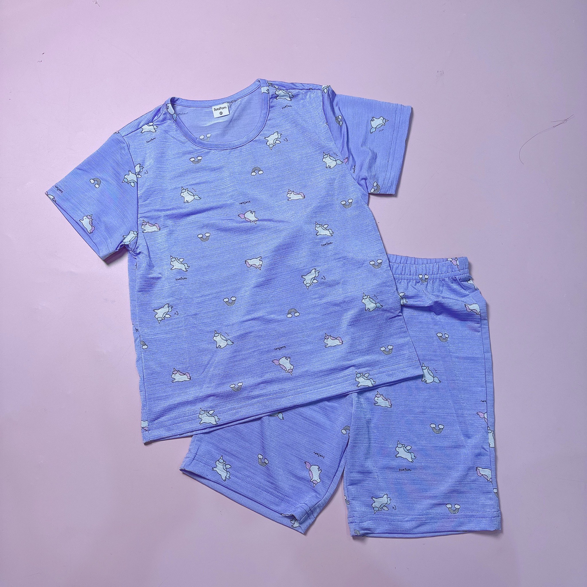 Bộ thun poly SuaFam xuất Hàn nhiều màu cho bé size 65 - 85 ( 6 - 14y )