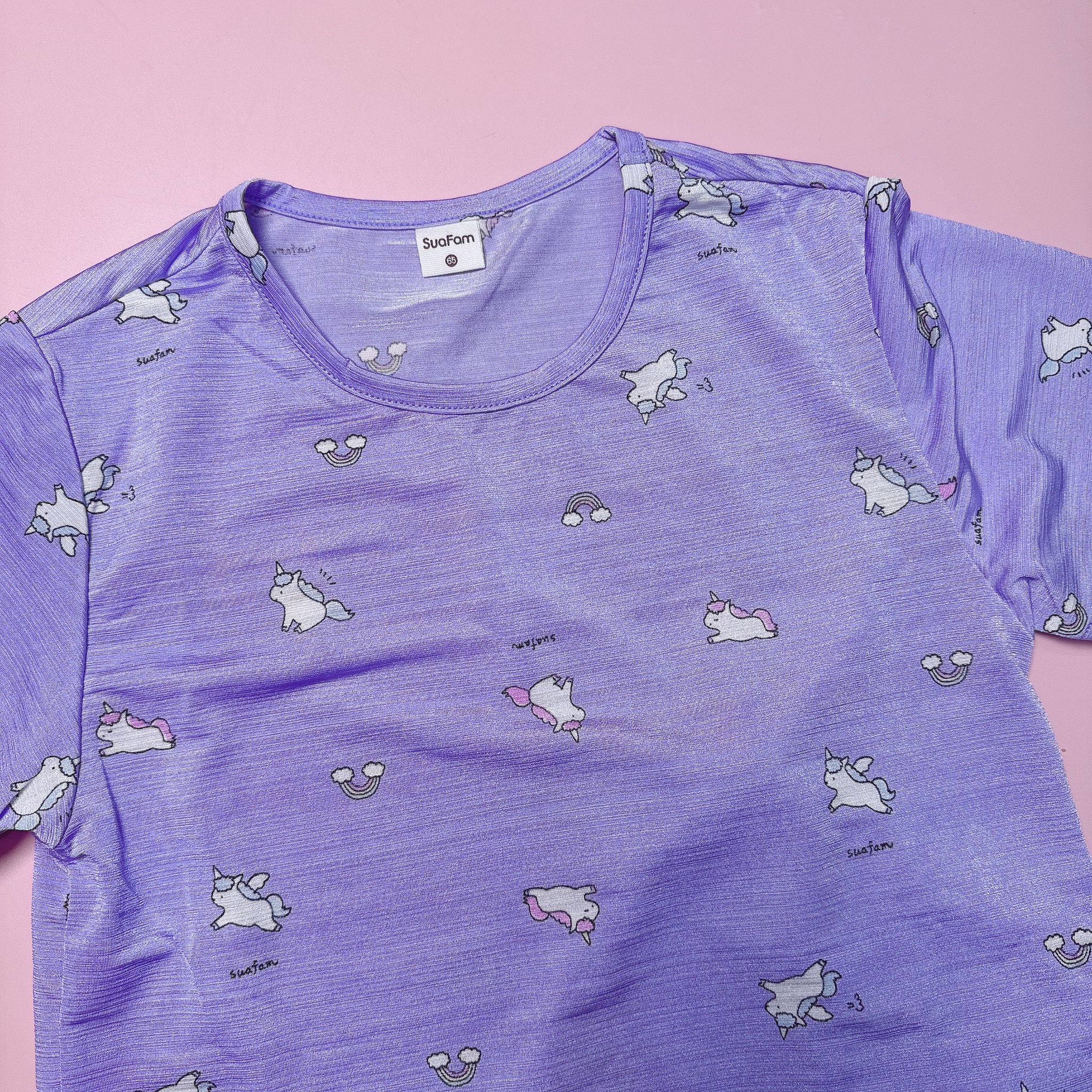 Bộ thun poly SuaFam xuất Hàn nhiều màu cho bé size 65 - 85 ( 6 - 14y )