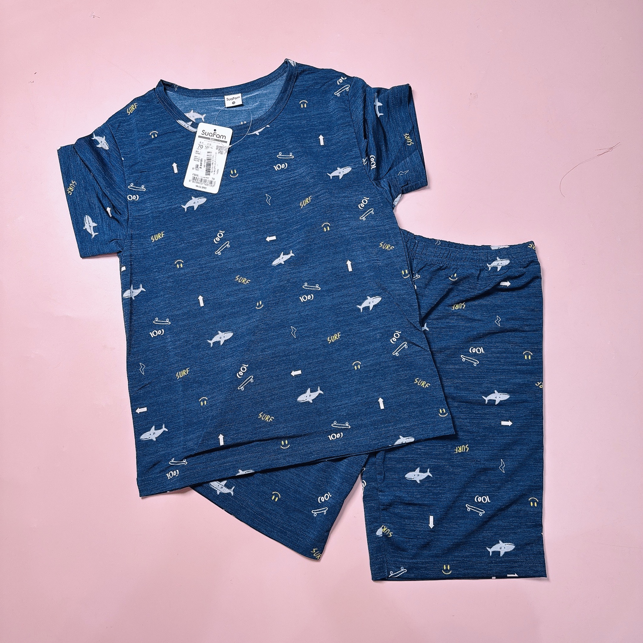 Bộ thun poly SuaFam xuất Hàn nhiều màu cho bé size 65 - 85 ( 6 - 14y )