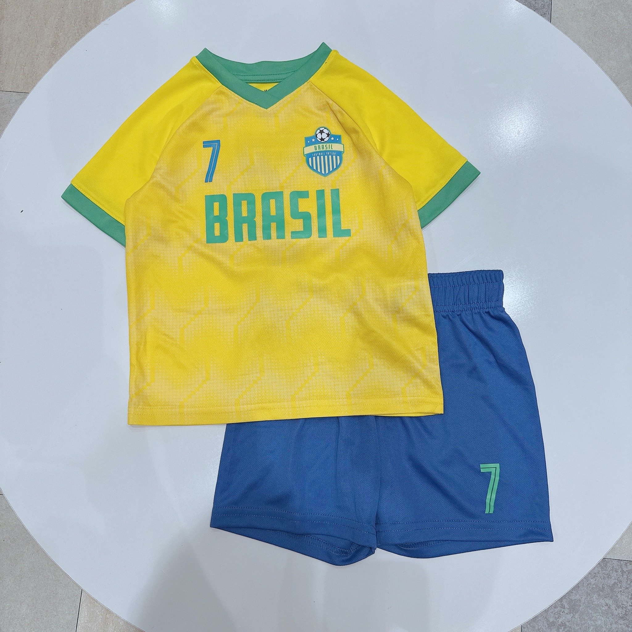 Bộ thể thao dư xịn bóng đá nhiều màu cho bé trai size 2-14y