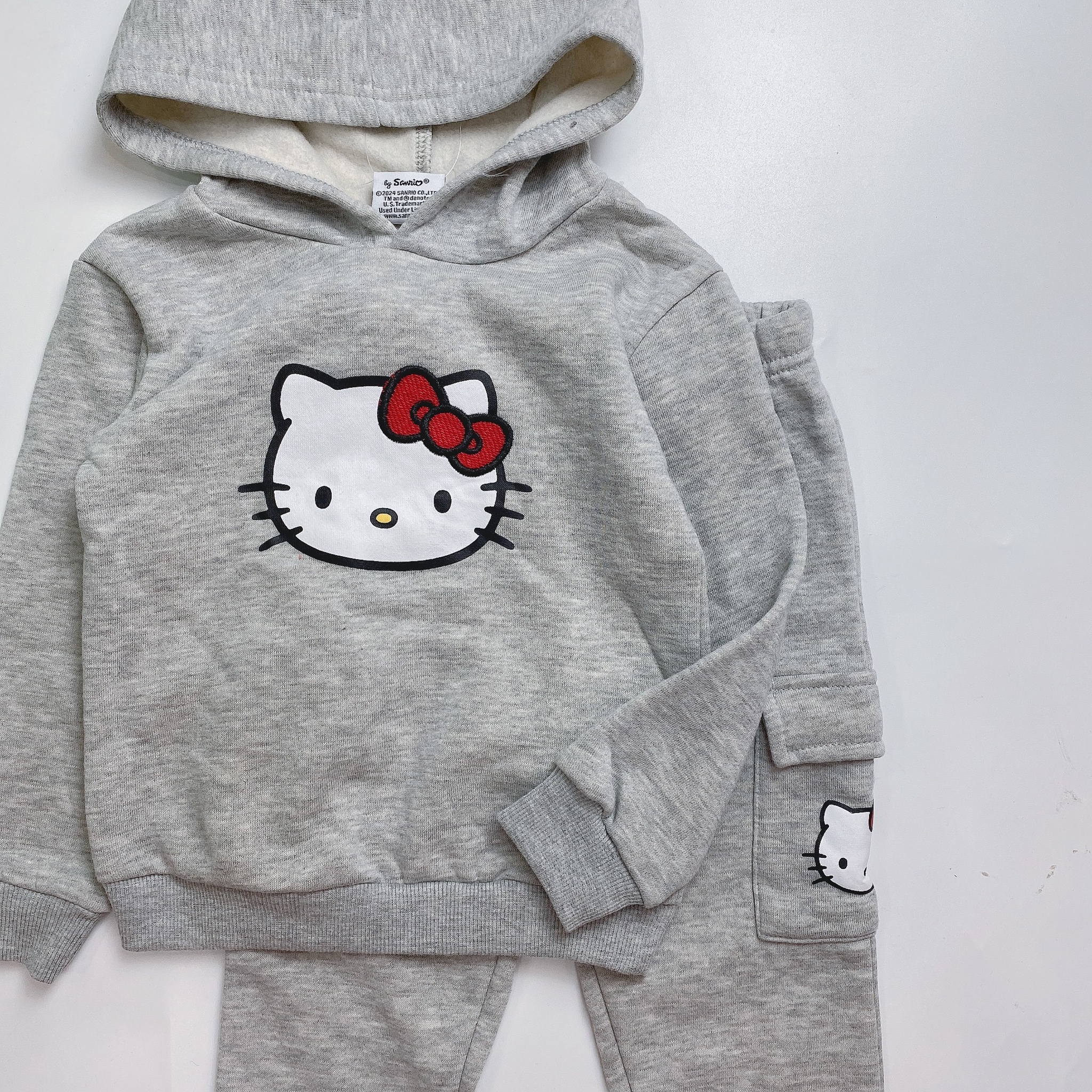 Bộ nỉ Hello Kitty dư xịn nhiều màu bé gái size 1-12y