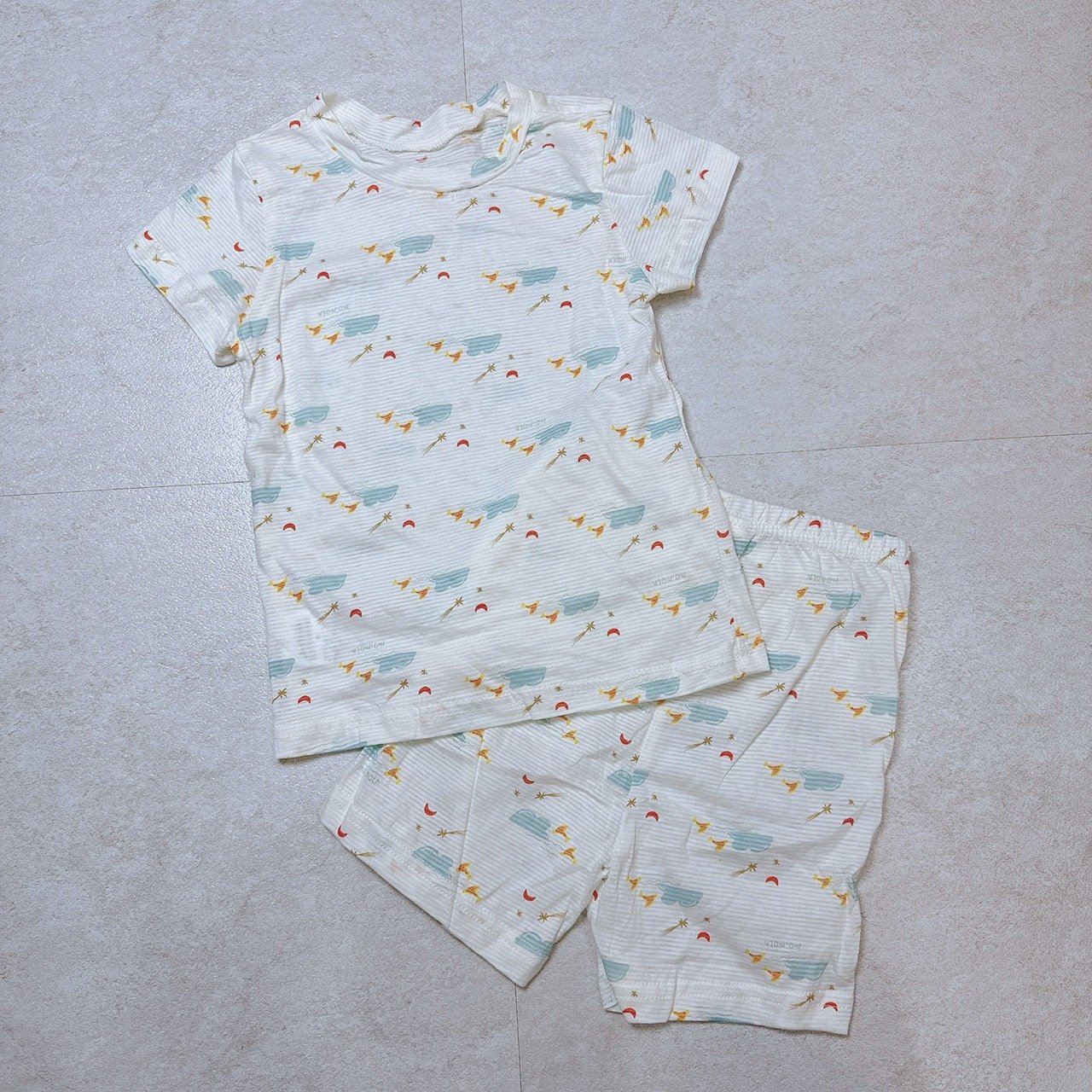 Bộ cotton giấy vải dư Hàn nhiều hình cho bé size 80 - 130