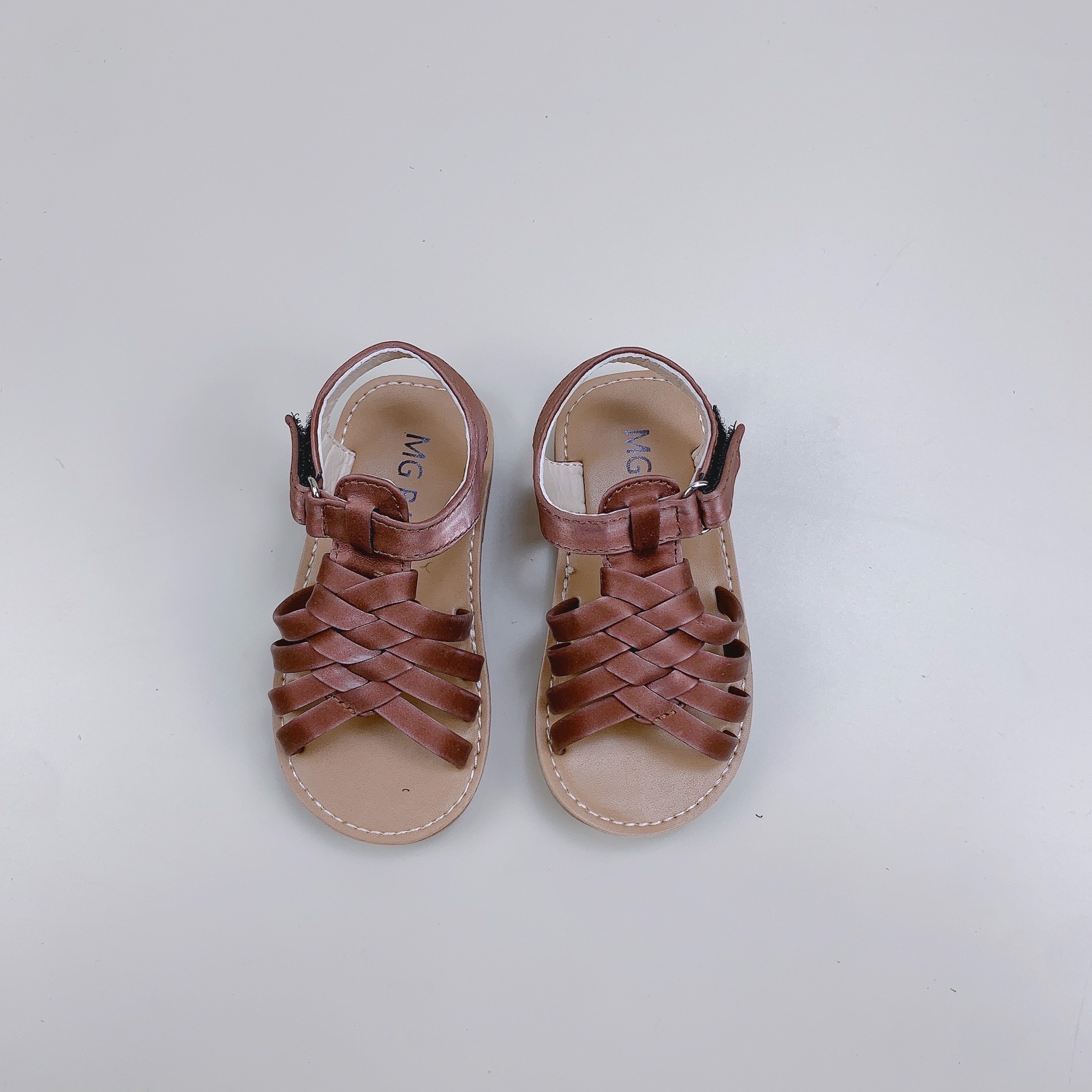 Sandal MG Baby bé gái - quai đan chéo nhiều màu