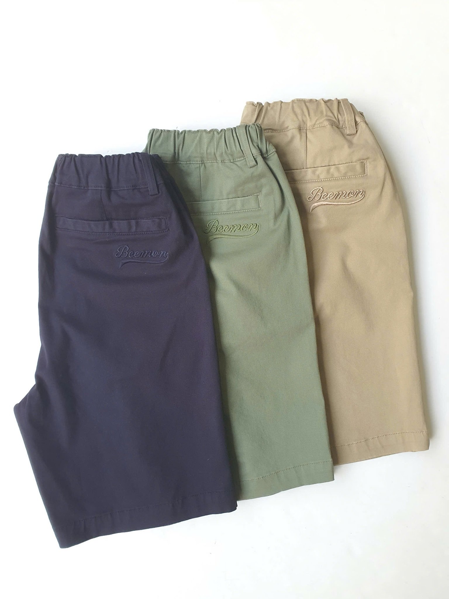 Quần kaki Beemon giặt mềm đồng phục 3 màu cho bé size 120-160