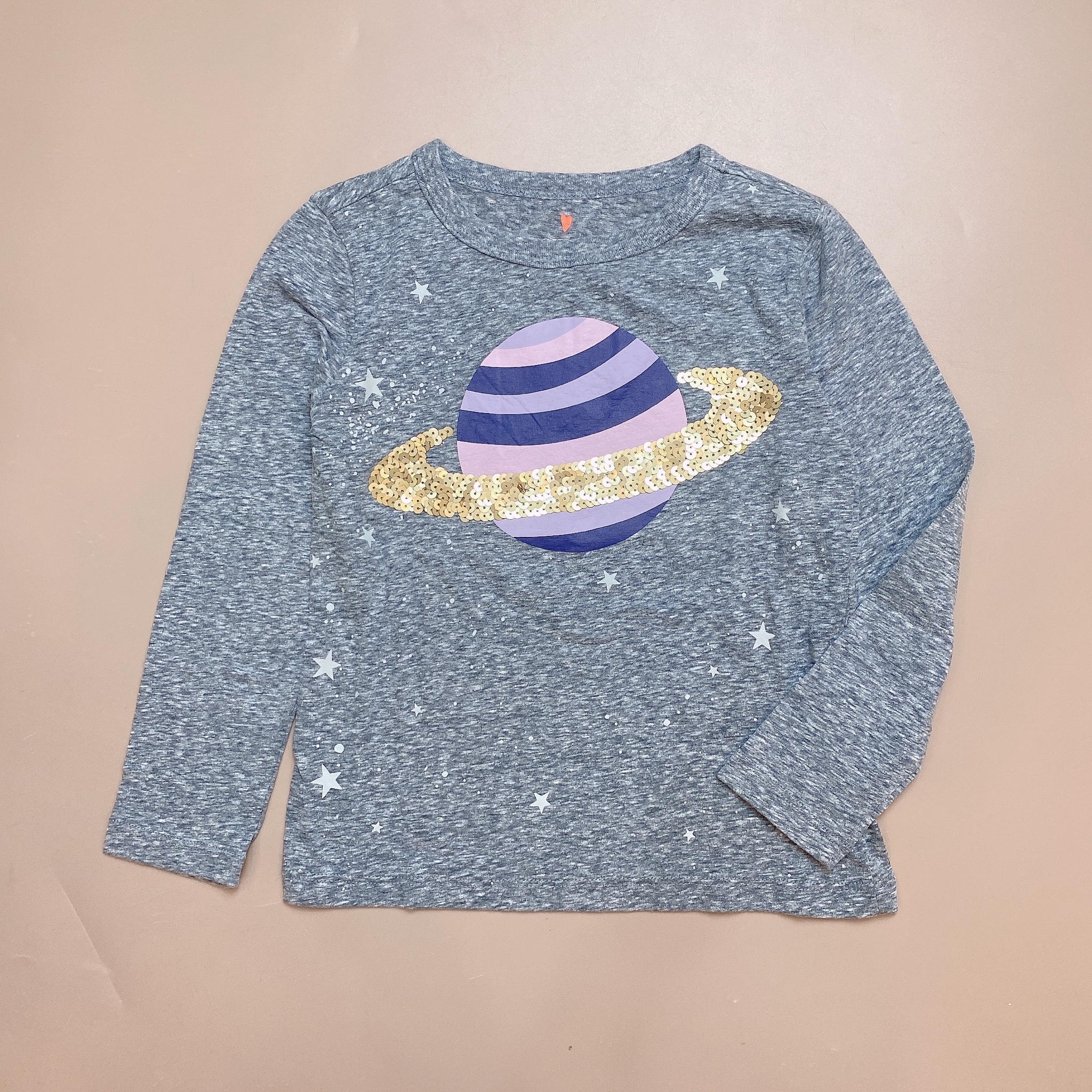 Áo cotton Crewcuts kim sa / nhũ nhiều hình size 5 - 14y - Bảng màu 2