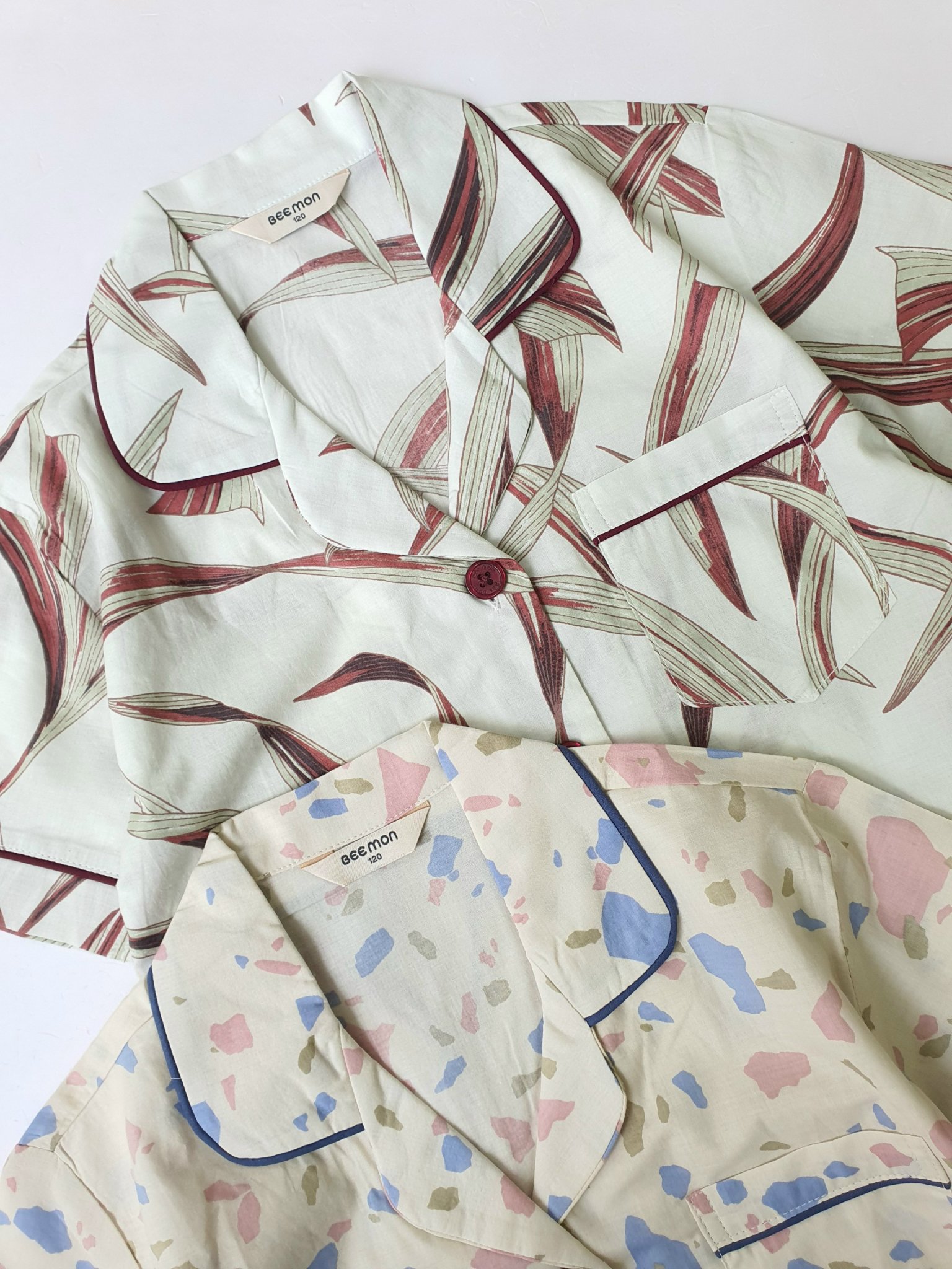 Bộ thô Pyjama Bee Mon 3 họa tiết cho Mẹ và Bé