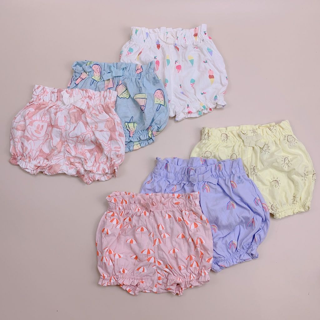 Quần đùi bồng Babygap size 3-24m - Hoạ tiết 2