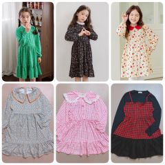 Váy cotton Lilipurri nhiều hình size 110 - 150 - Bảng màu 2