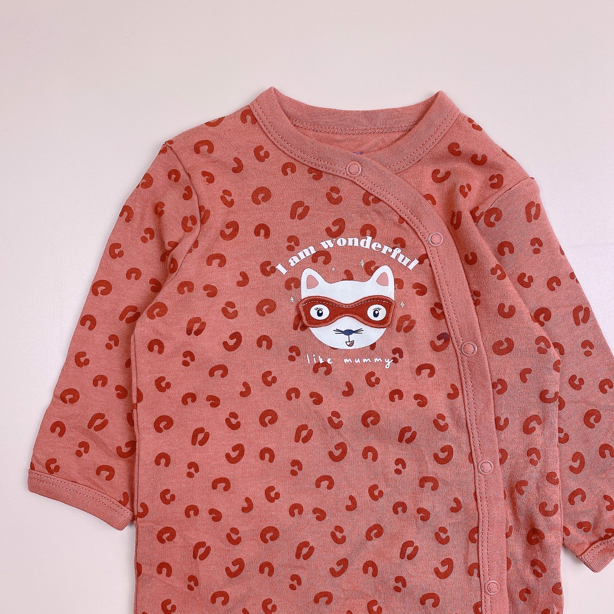 Body cotton liền thân Kiabi nhiều mẫu Bé Gái
