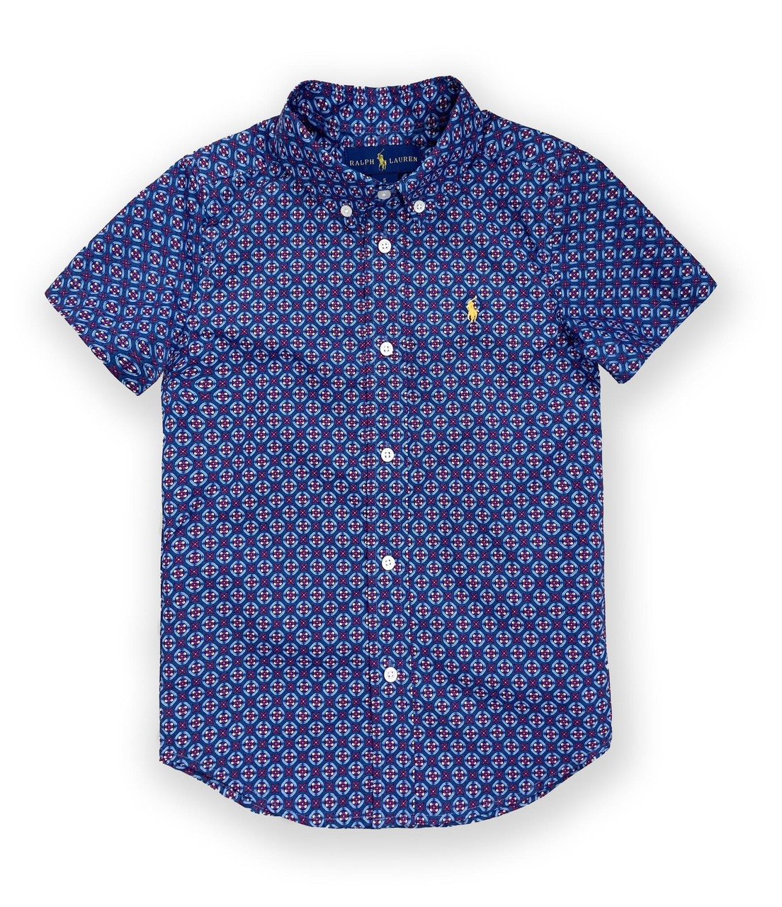 Áo sơ mi Ralph Lauren thêu ngựa nhiều hình BT size 2 - 18y
