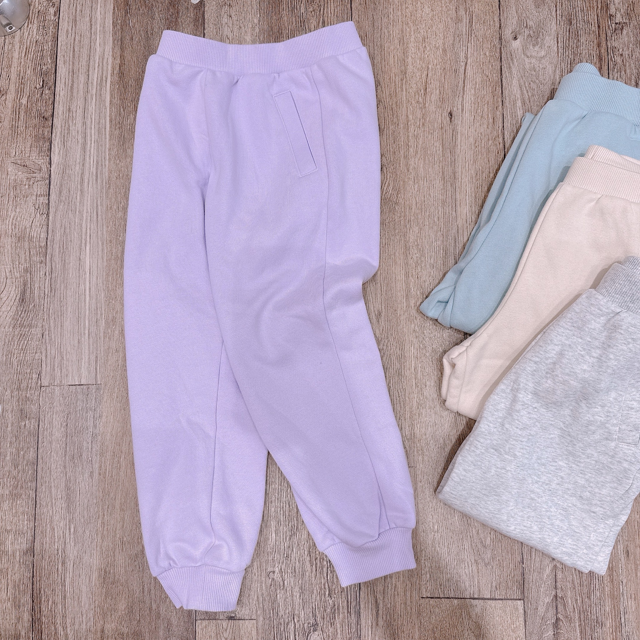 Quần jogger nỉ bông Topten xuất Hàn dư xịn nhiều màu cho bé size 120-160