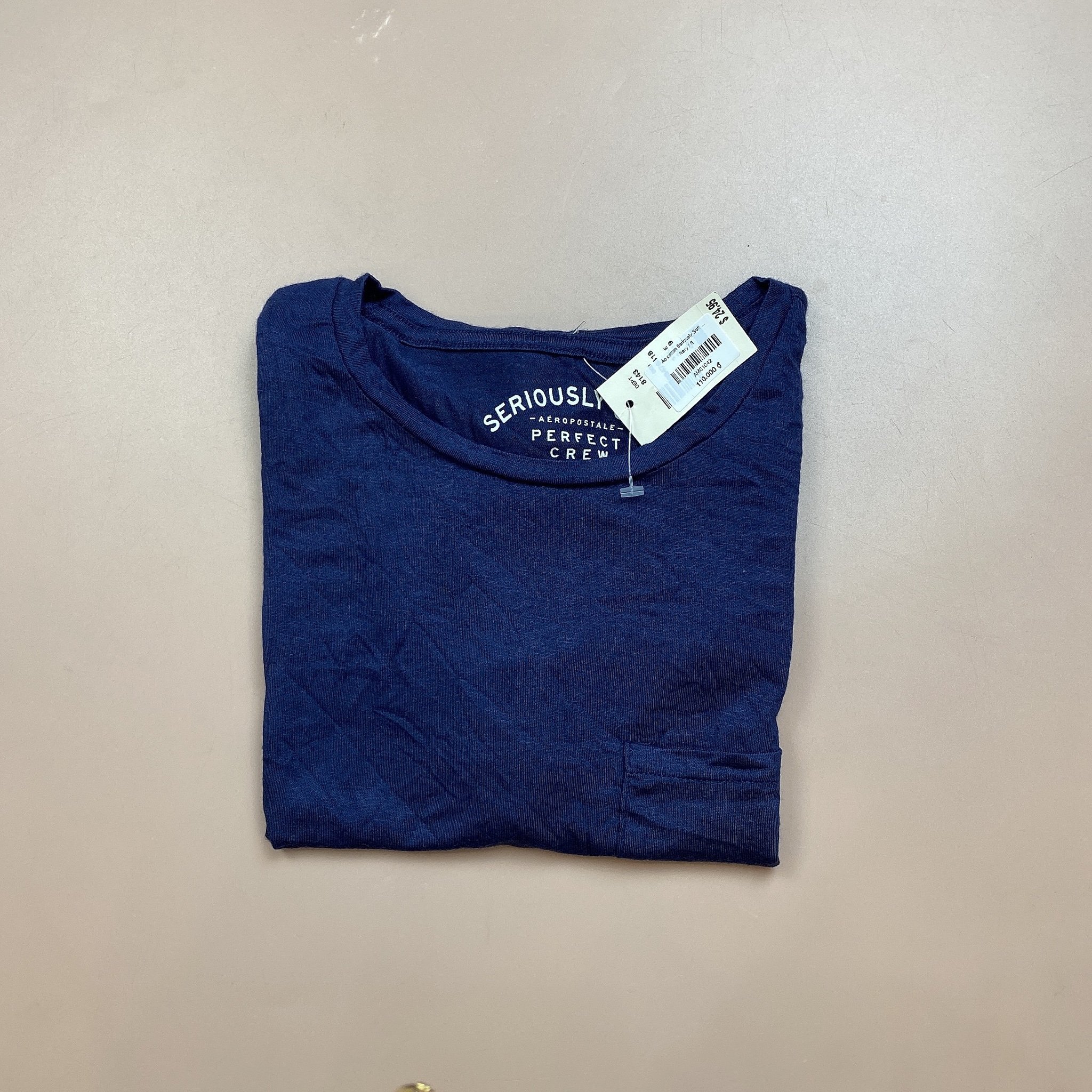 Áo rayon Aeropostale Seriously Soft túi ngực trơn nhiều màu cho Mẹ size XS - XL