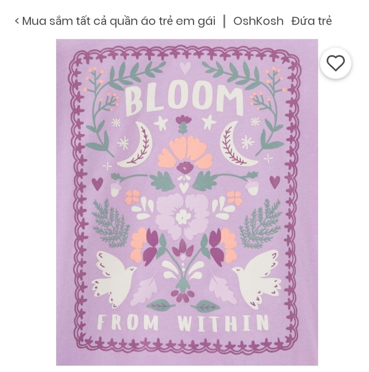 Áo cotton CTs, Osh nhiều màu BG size 1-14y