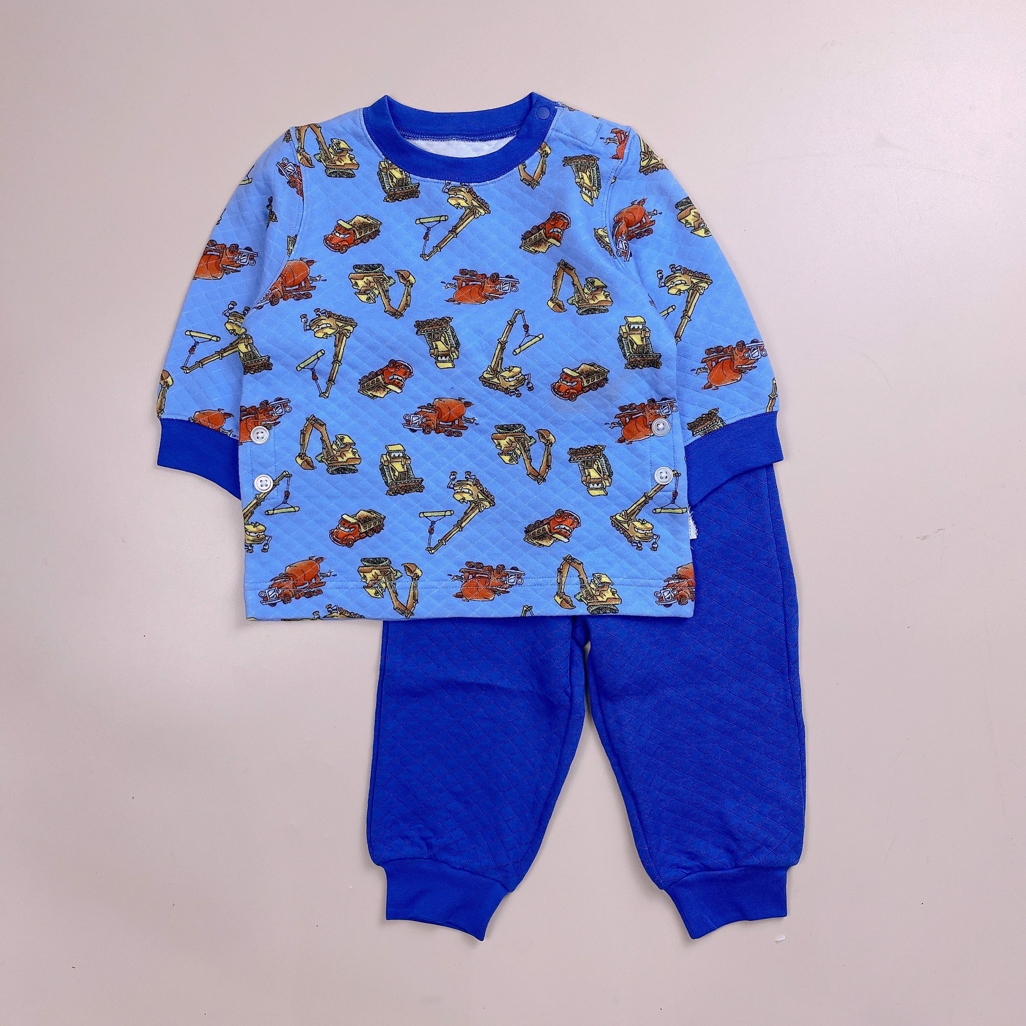 Bộ nỉ trần bông Uniqlo nhiều hình Bé trai size 80 - 120