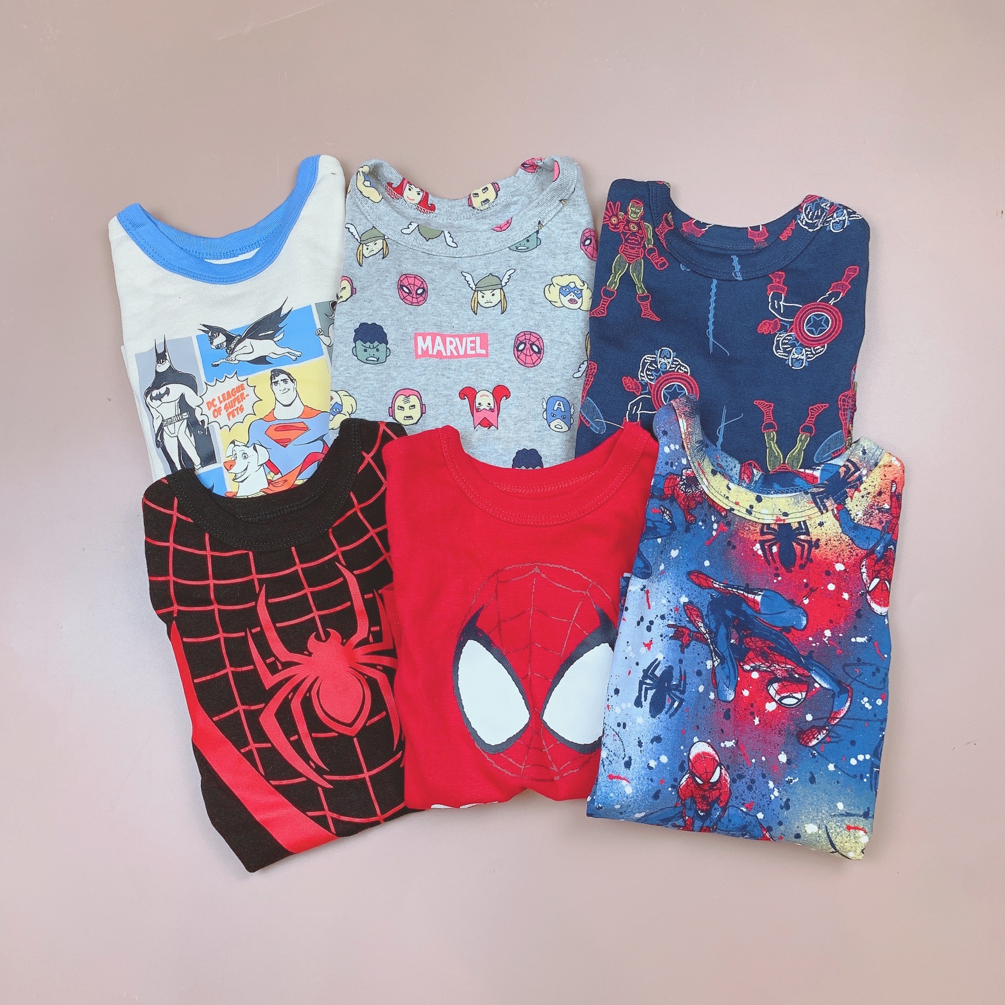 Bộ cotton BabyGap BT - nhiều hình Marvel size 12m - 5y