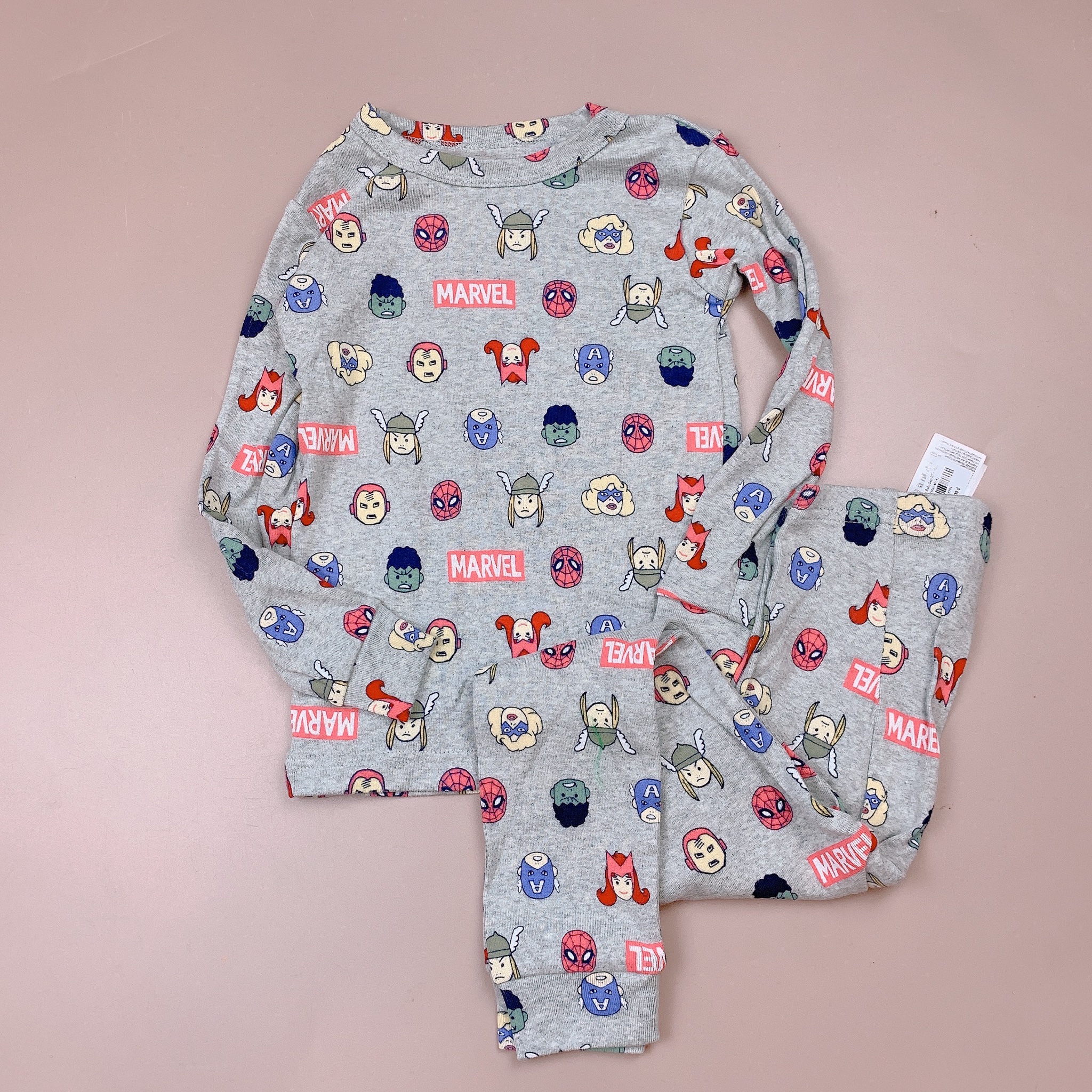 Bộ cotton BabyGap BT - nhiều hình Marvel size 12m - 5y