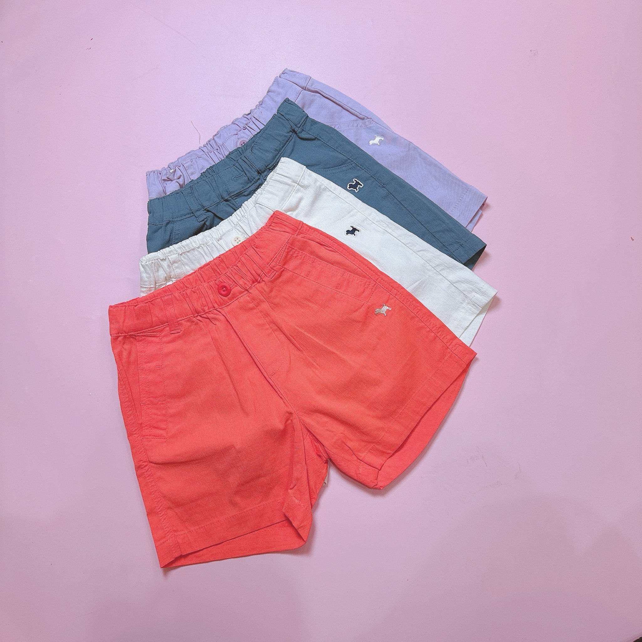 Quần short Bluedog vải thô nhiều màu cho bé size 90-130