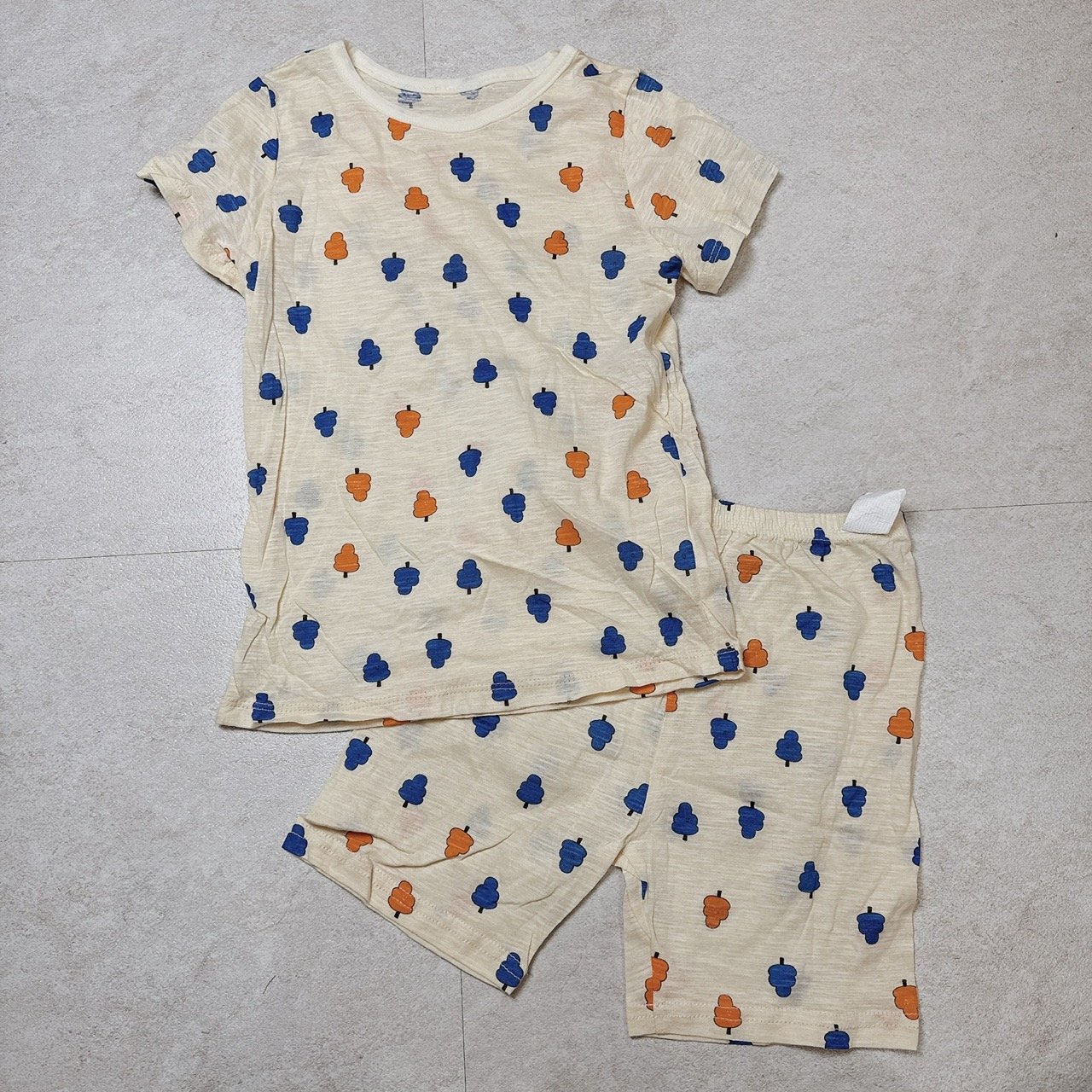 Bộ cotton giấy vải dư Hàn nhiều hình cho bé size 80 - 130