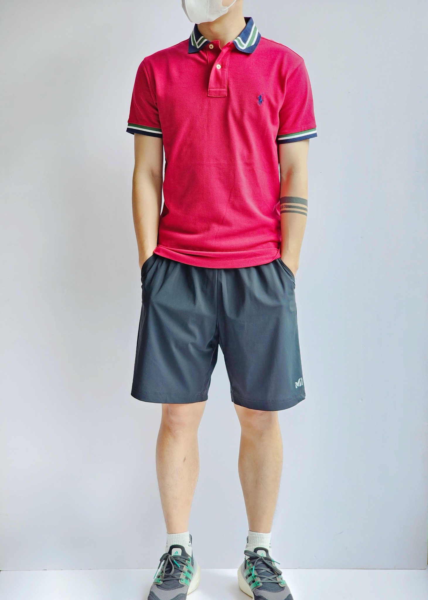 Quần short Golf Millet nhiều màu cho Bố size 95-110