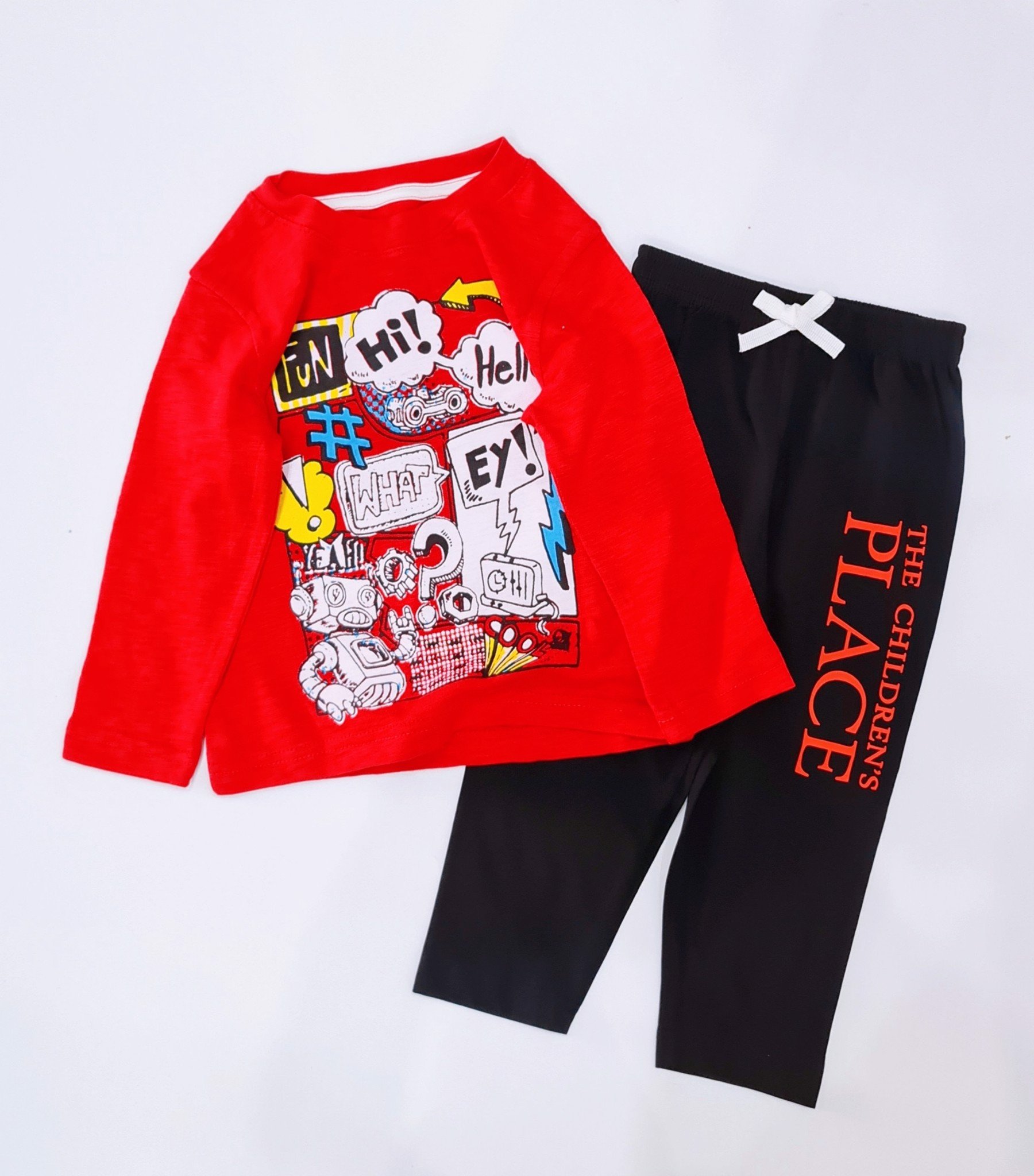 Bộ cotton Ru Design nhiều màu BT 2-7y