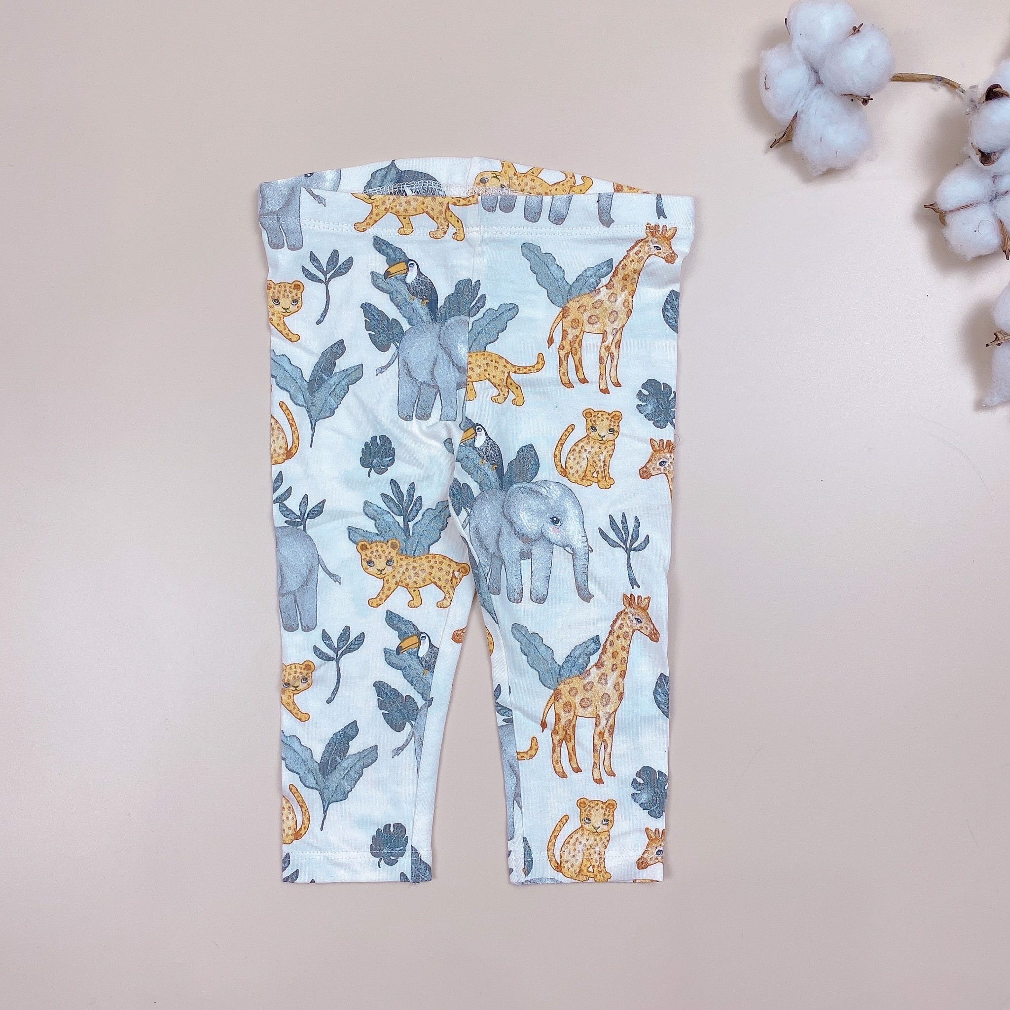 Quần legging cotton HM nhiều hình BG 4m - 4y