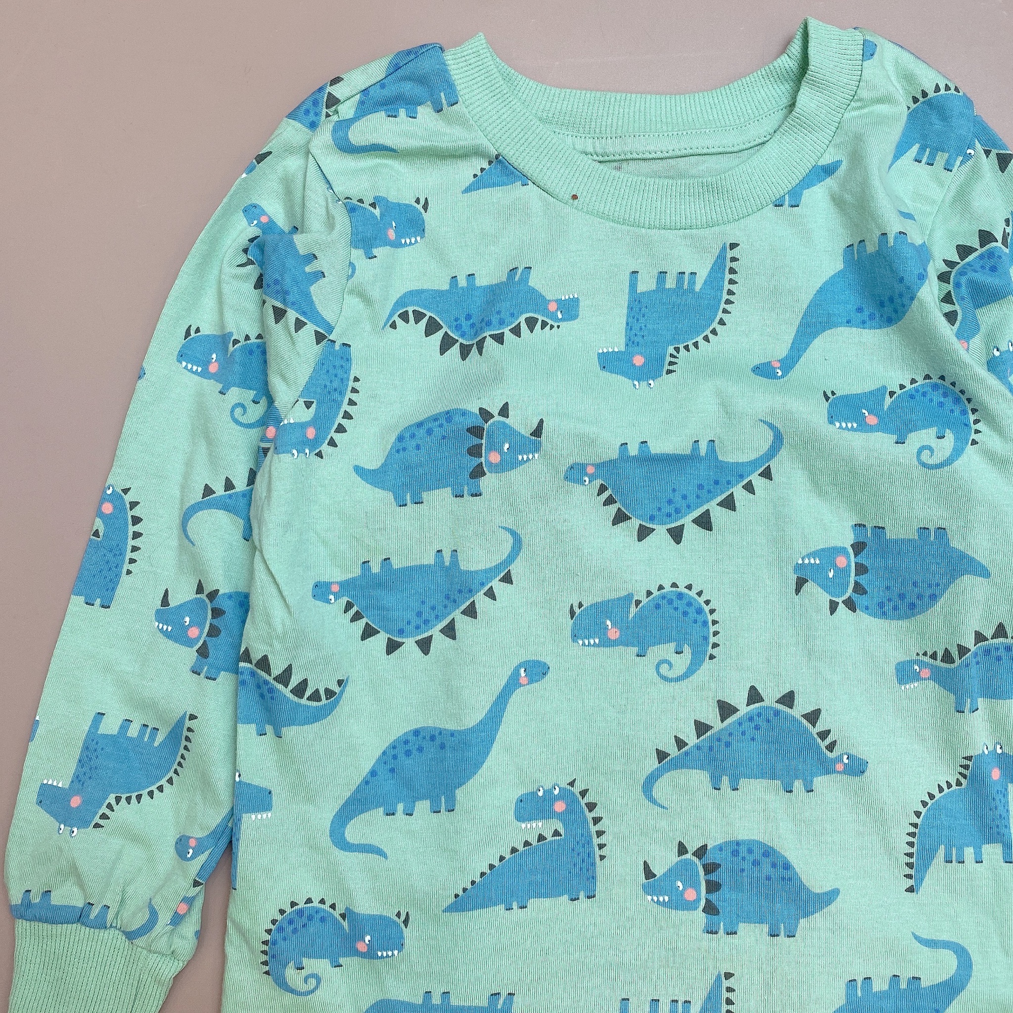 Bộ cotton Matalan nhiều hình khủng long BT size 9m - 6y
