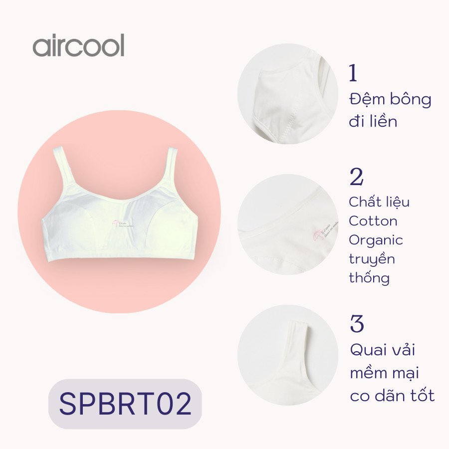 Áo bra Aircool cho Bé Gái size M / L / XL ( 8 - 15y )